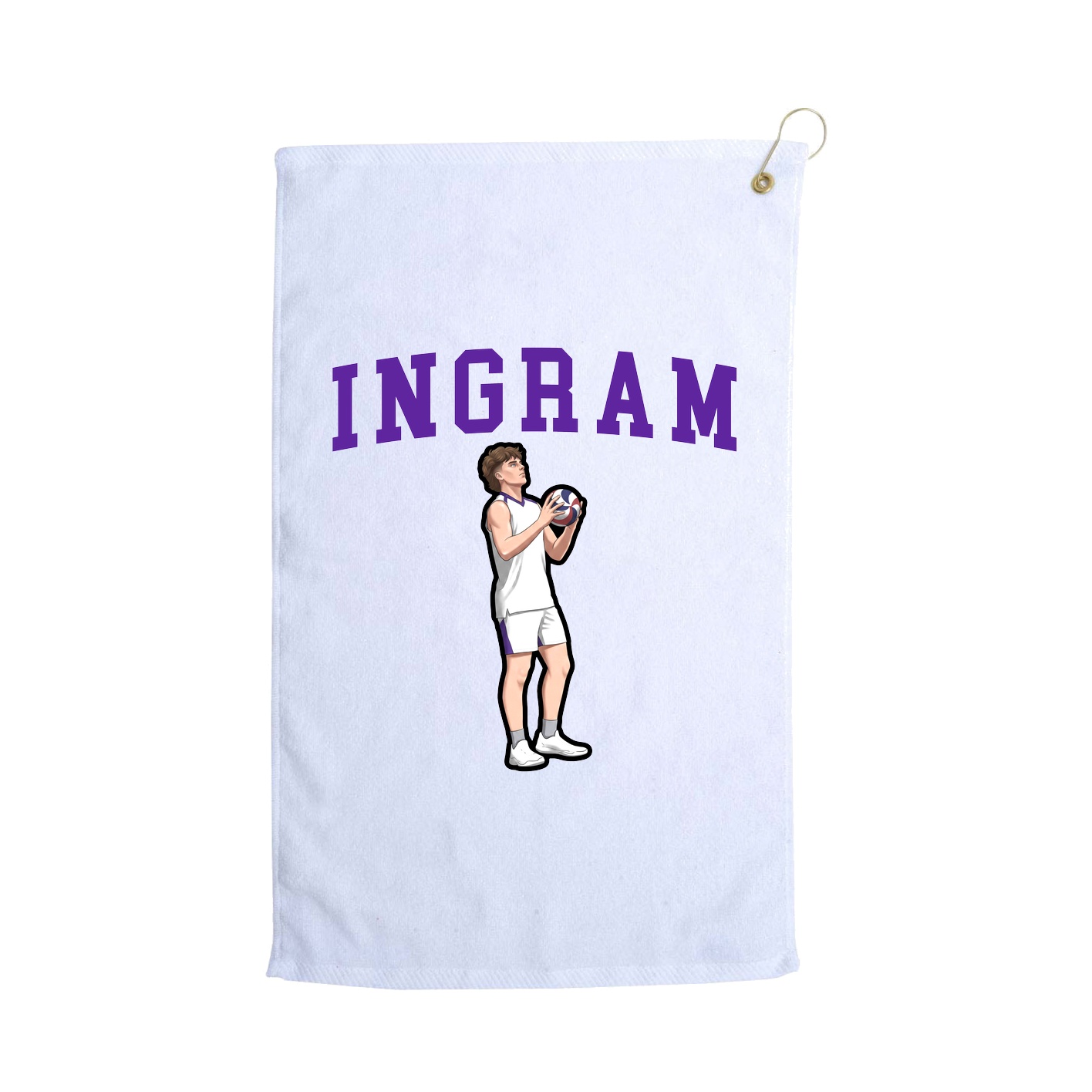 Golf Towel — Shirsey in White