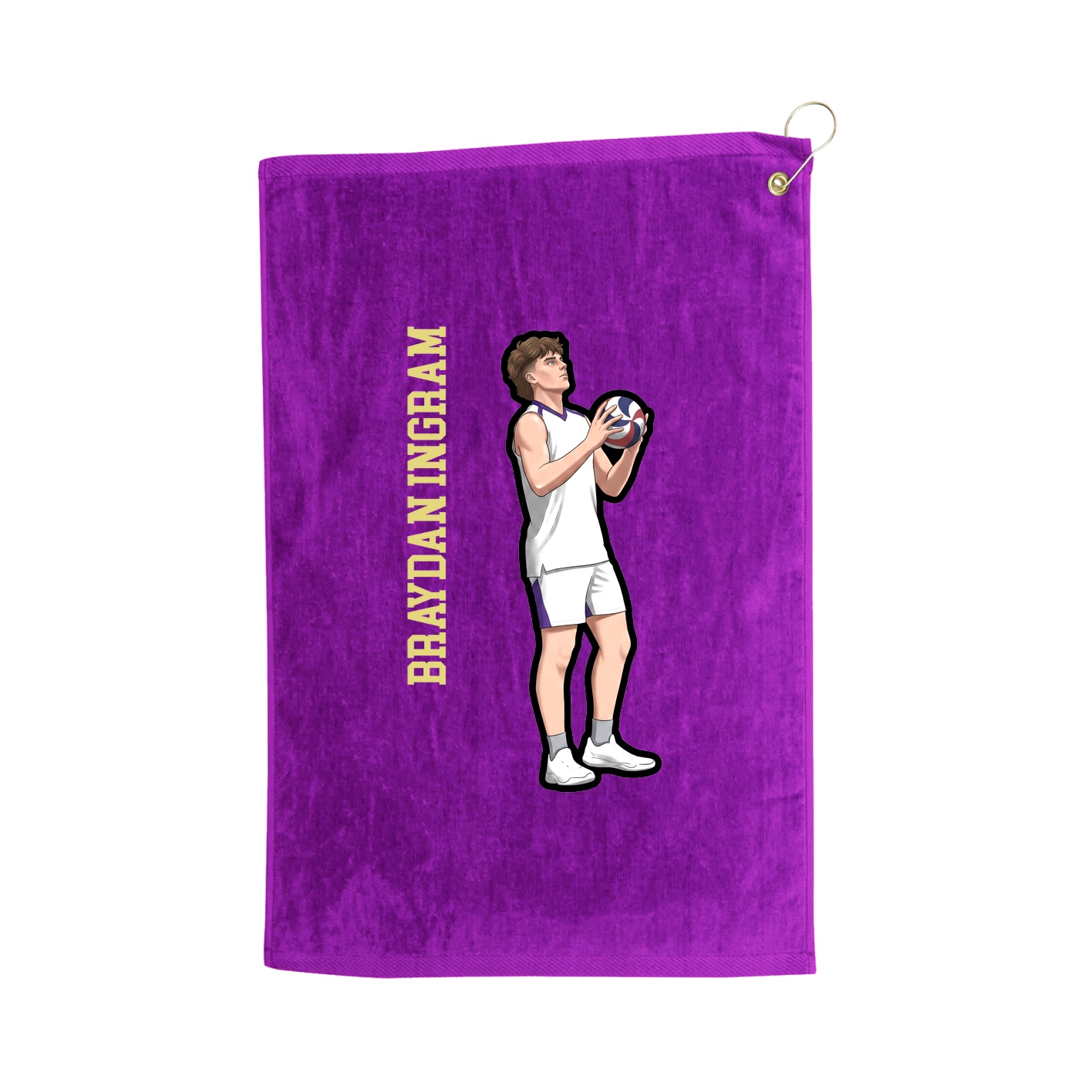 Terry Velour Golf Towel