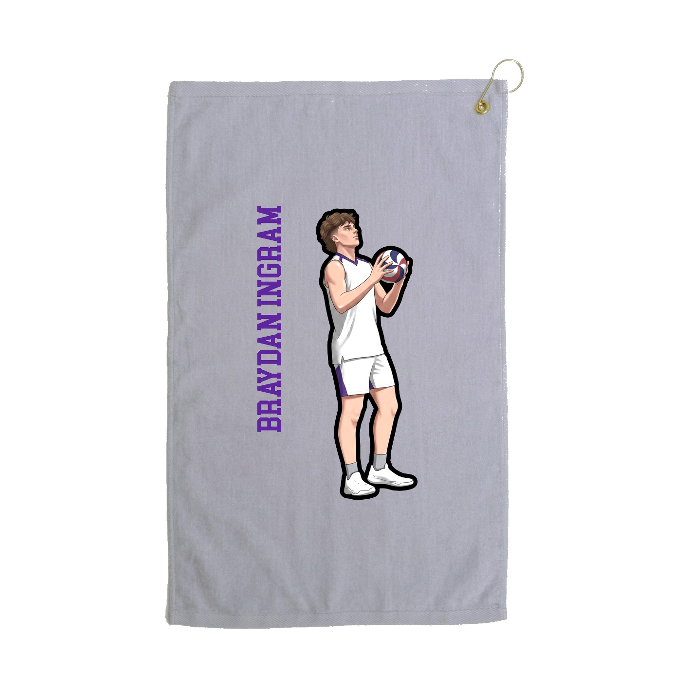 Terry Velour Golf Towel