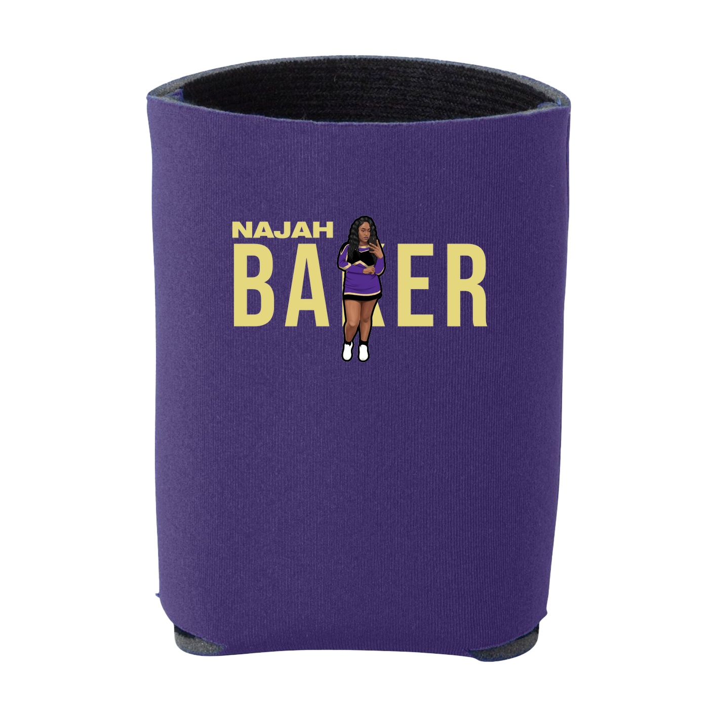 Can Holder — Player Name in Purple