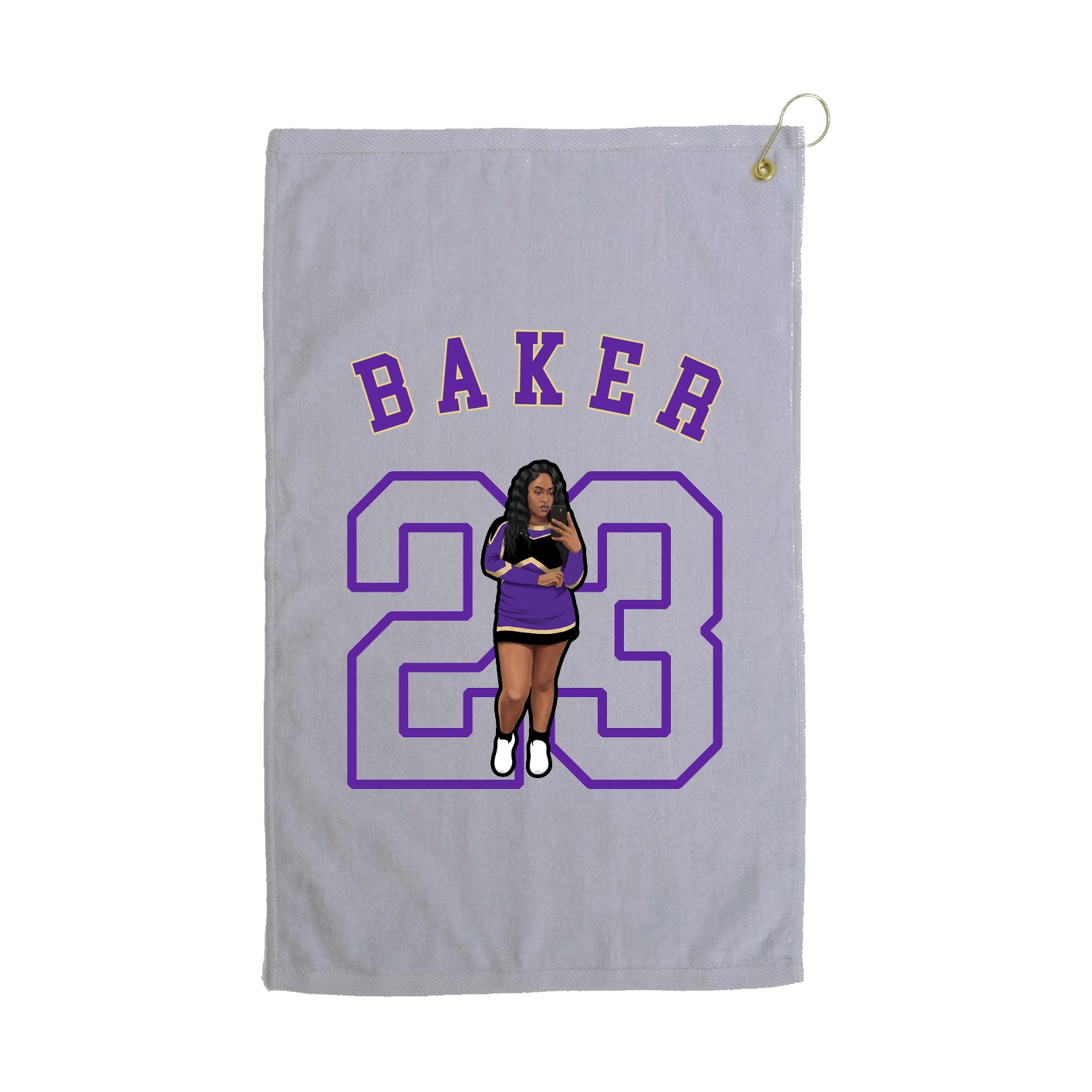 Golf Towel — Shirsey Arch in Grey
