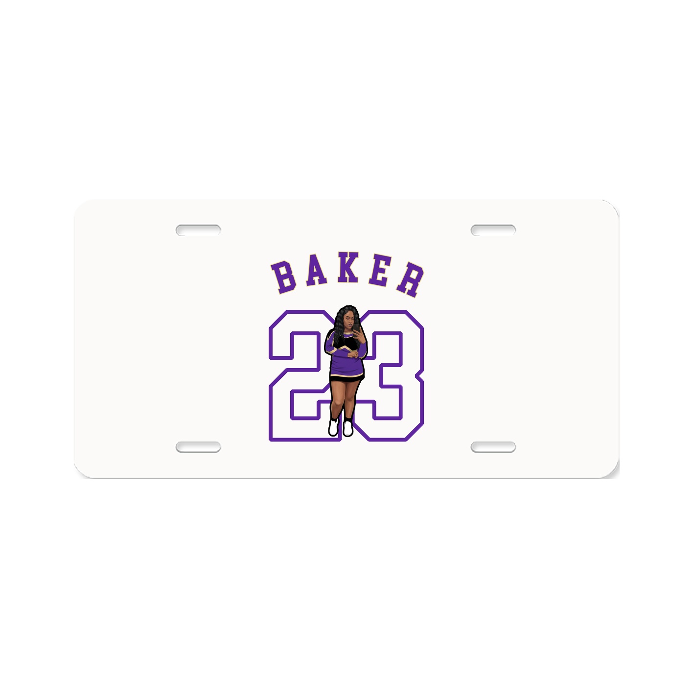 License Plate — Shirsey Arch in Classic