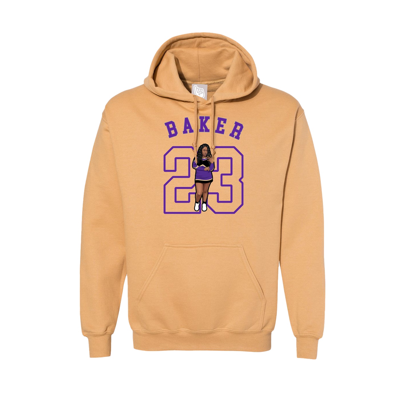 Hoodie — Shirsey Arch in Vegas Gold