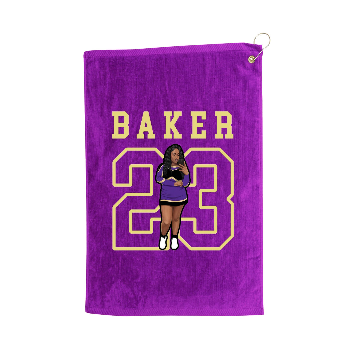 Golf Towel — Shirsey in Purple