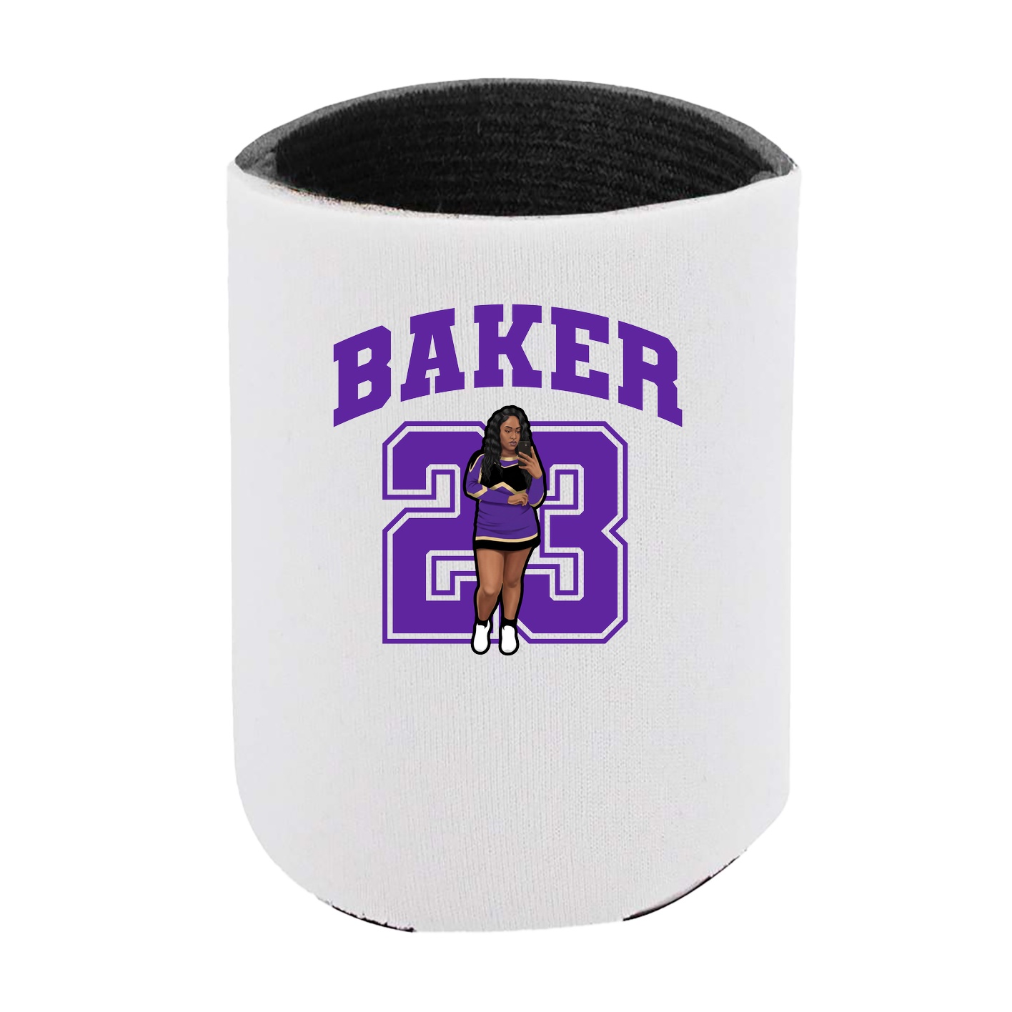 Can Holder — Number in White