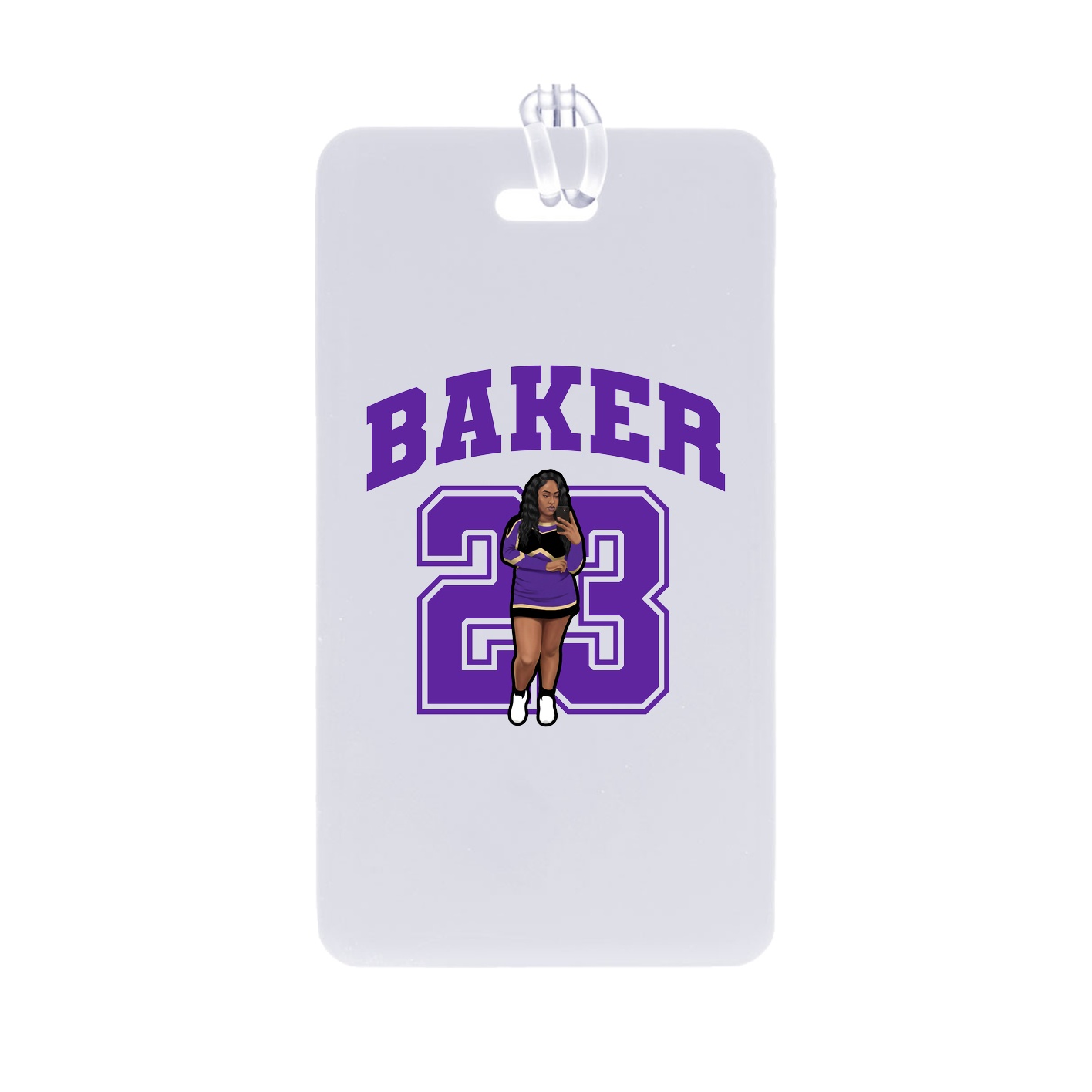 Bag Tag — Number in Classic
