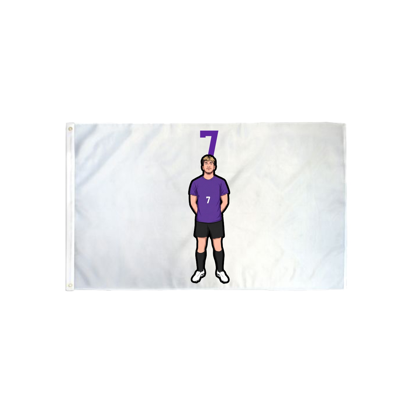 3x5 Flag — Number Top in Classic