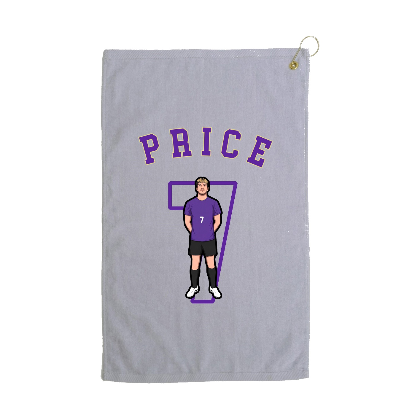 Golf Towel — Shirsey Arch in Grey