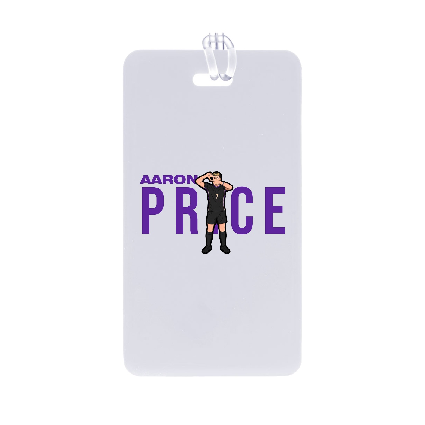 Bag Tag — Player Name in Classic