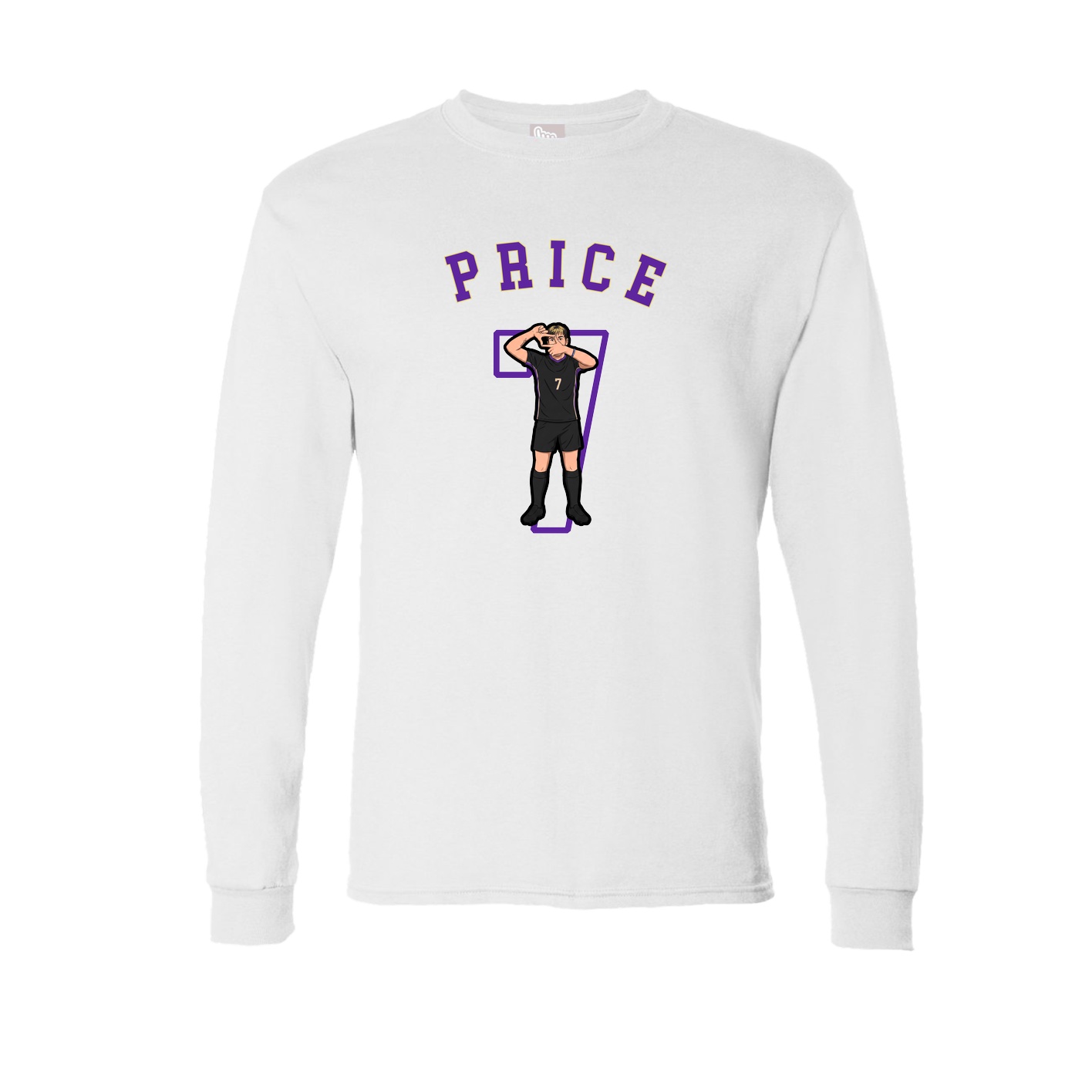 Long Sleeve Tee — Shirsey Arch in White