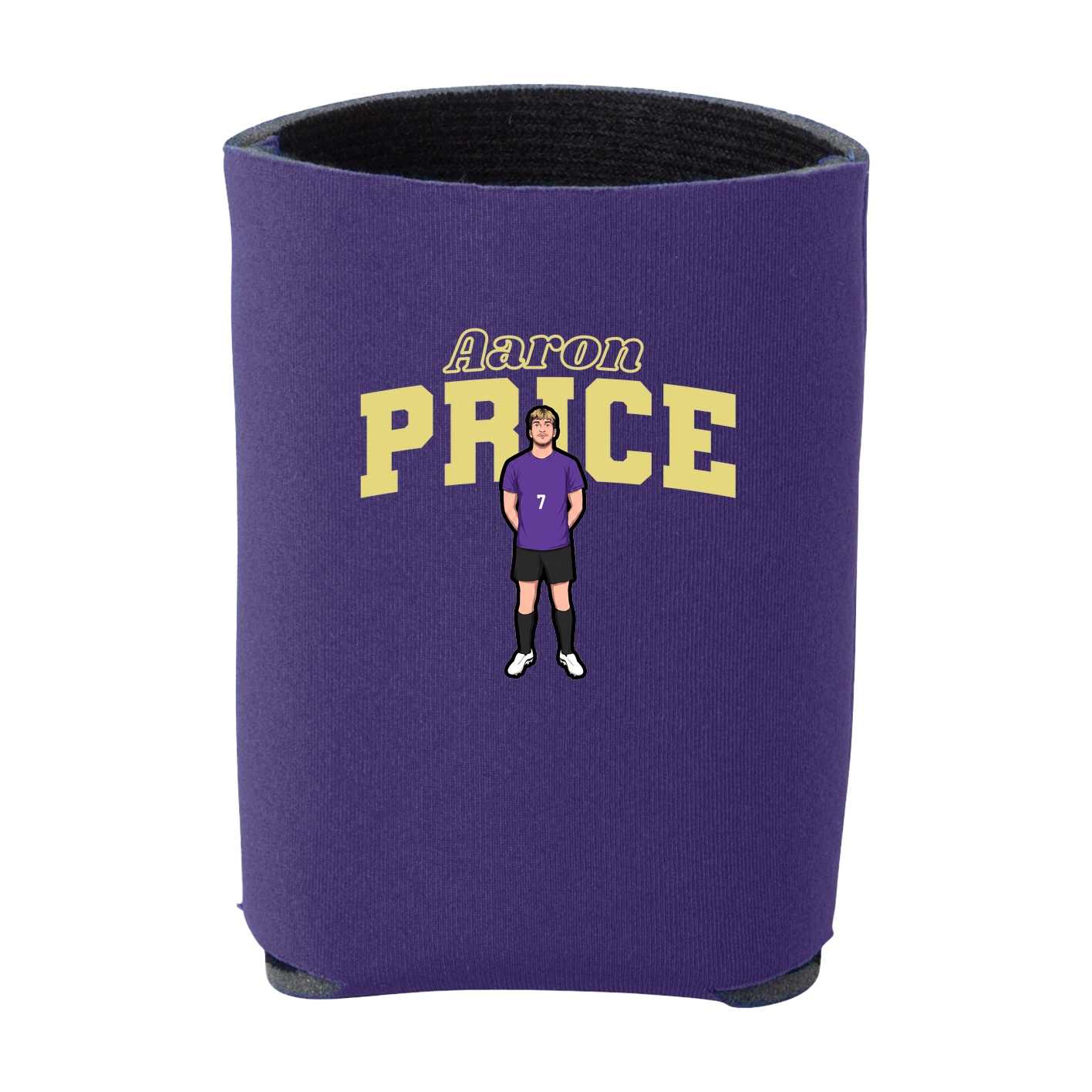 Can Holder — Name Arch in Purple