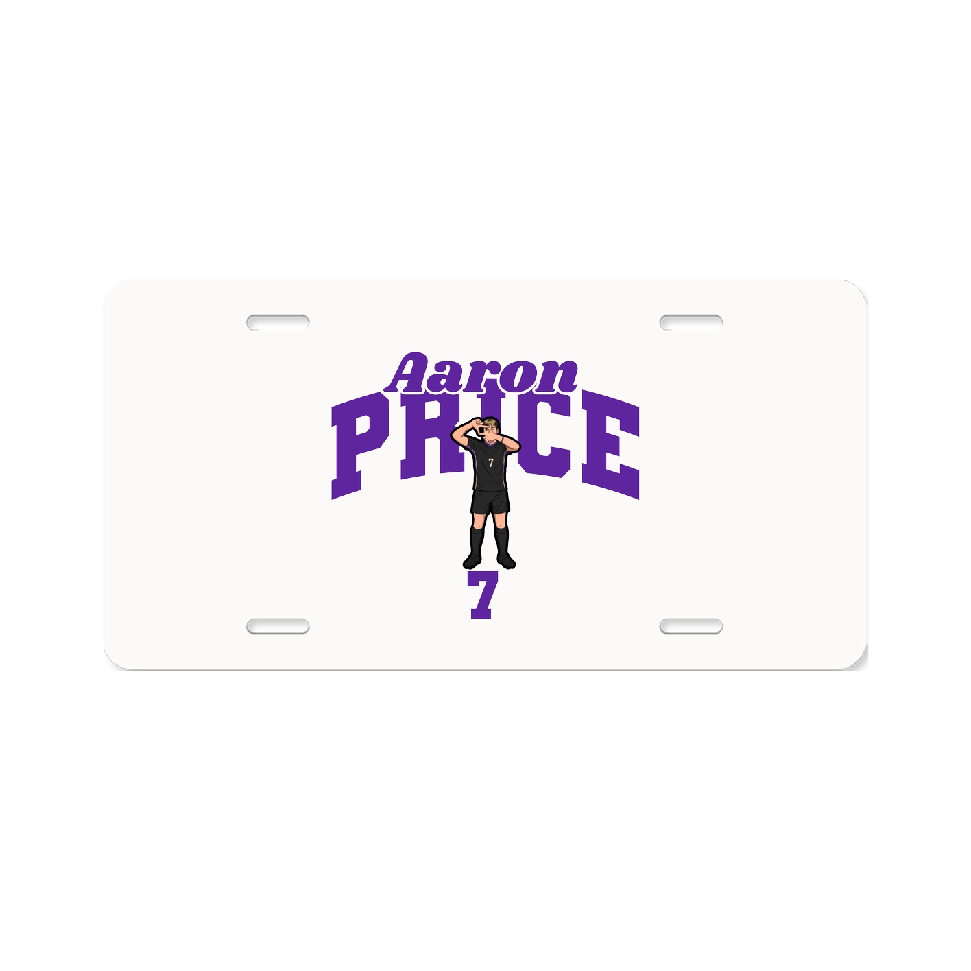 License Plate — Signature Arch in Classic