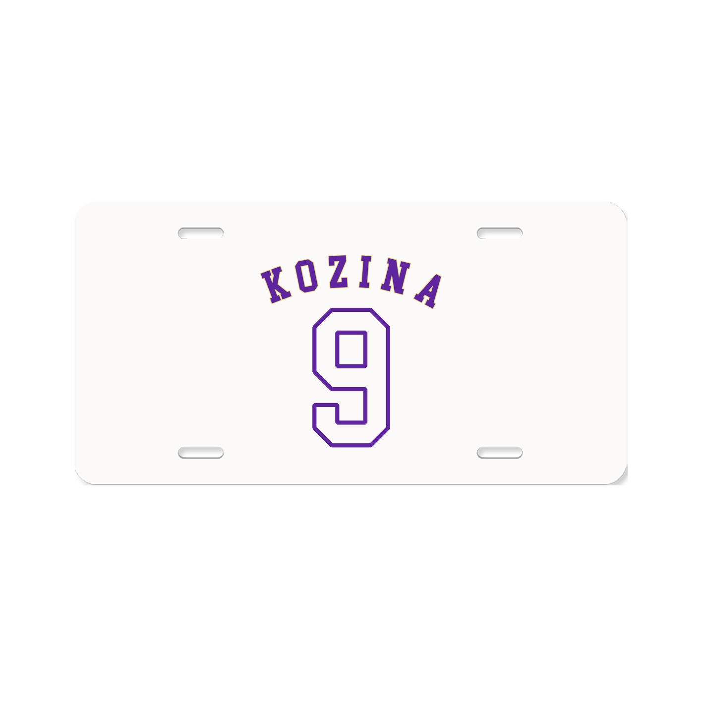 License Plate — Shirsey Arch in Classic