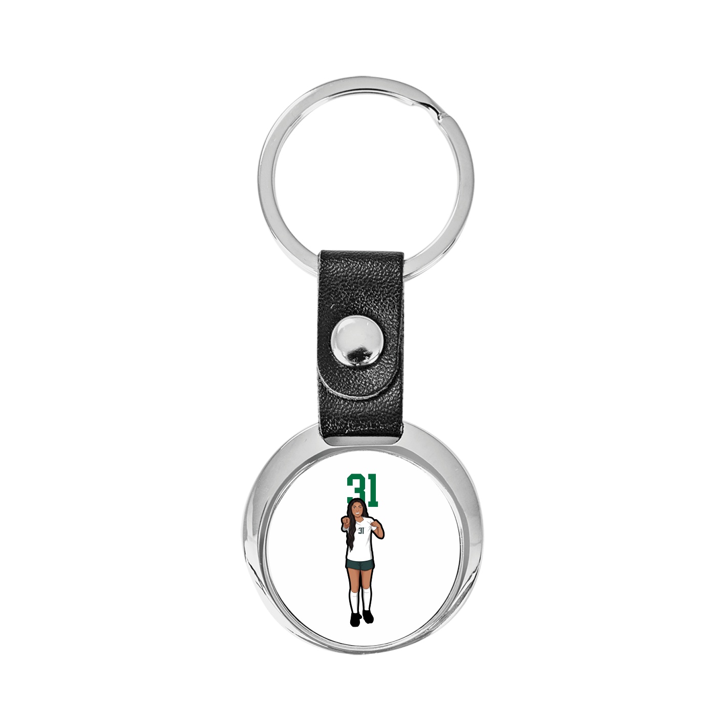 Key Chain — Number Top in Classic