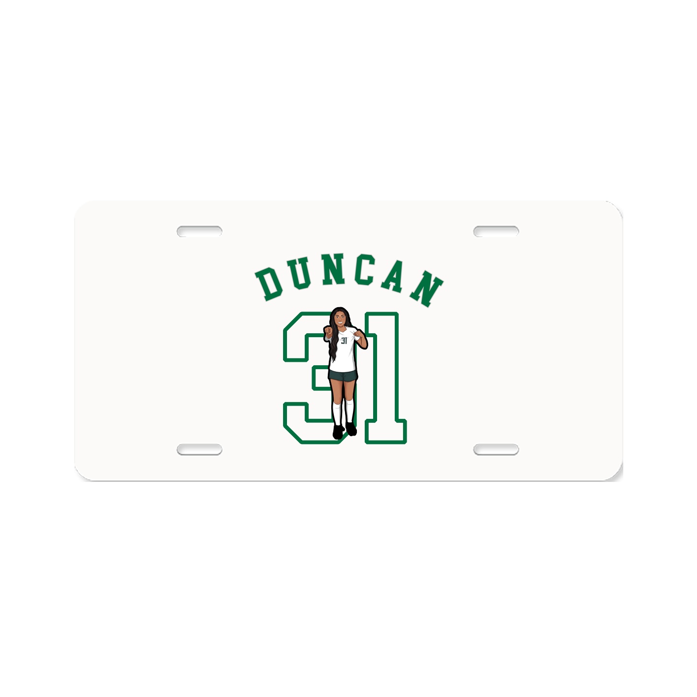 License Plate — Shirsey Arch in Classic