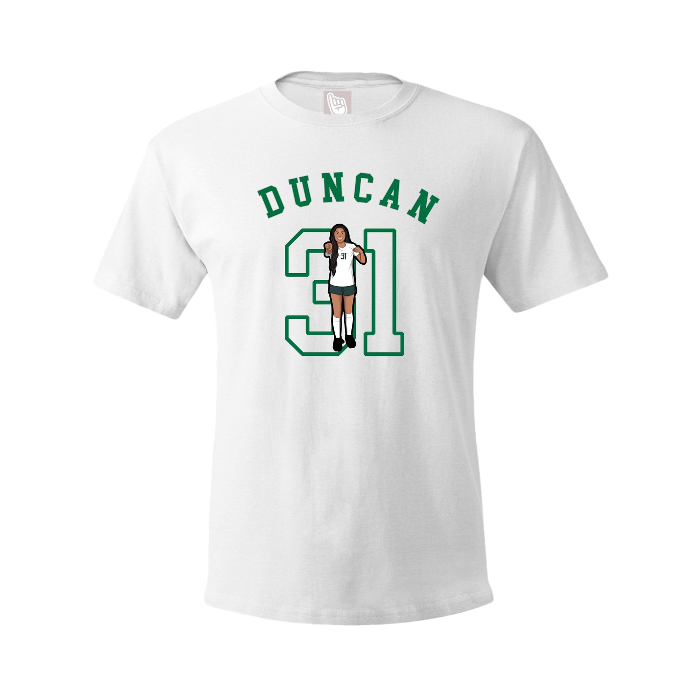 Tee — Shirsey Arch in White