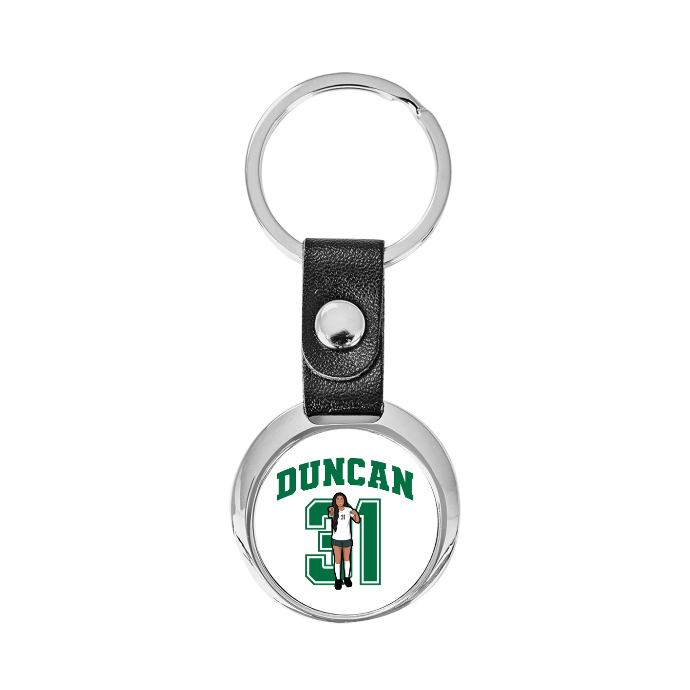 Key Chain — Number in Classic