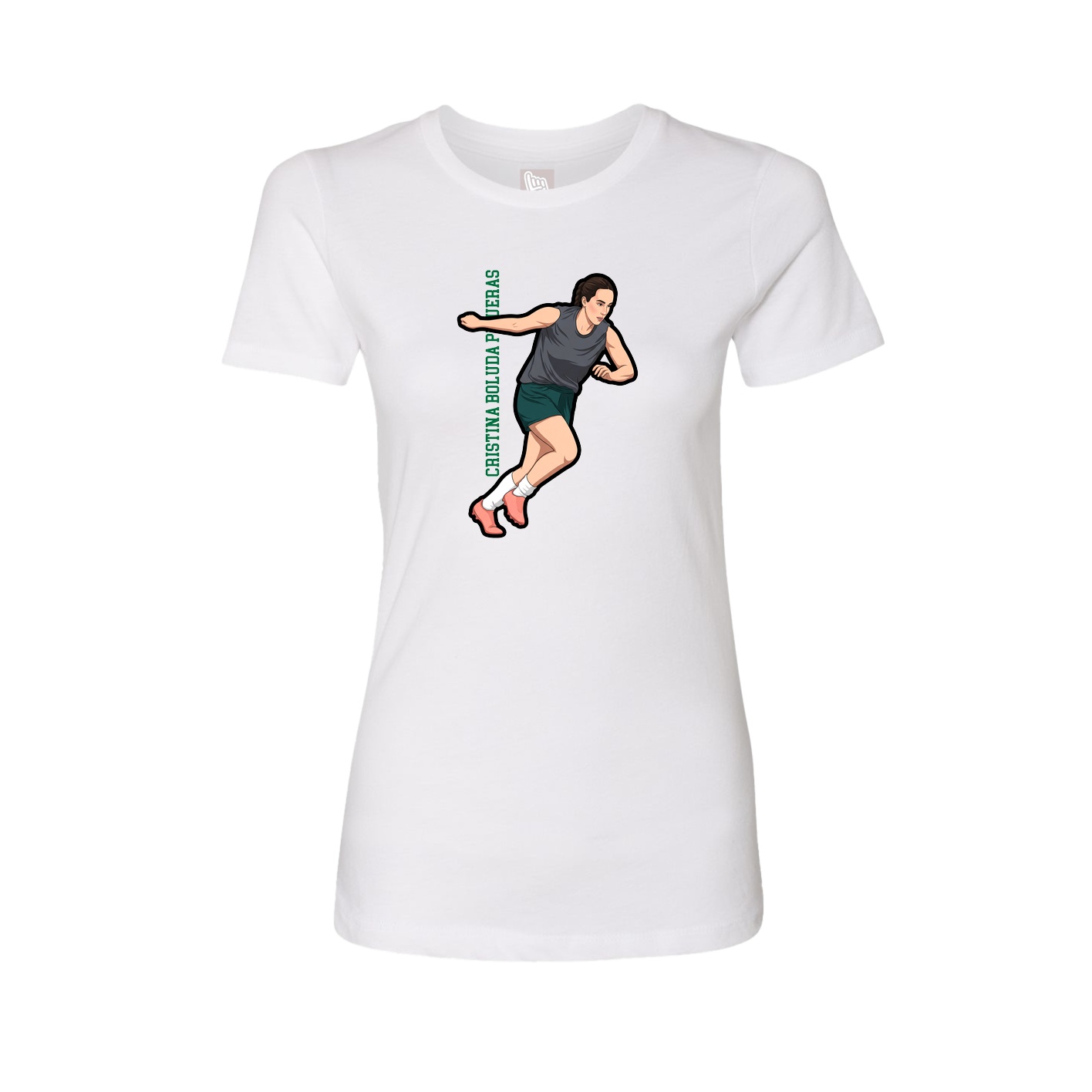 Fitted Women's Tee — Classic in White