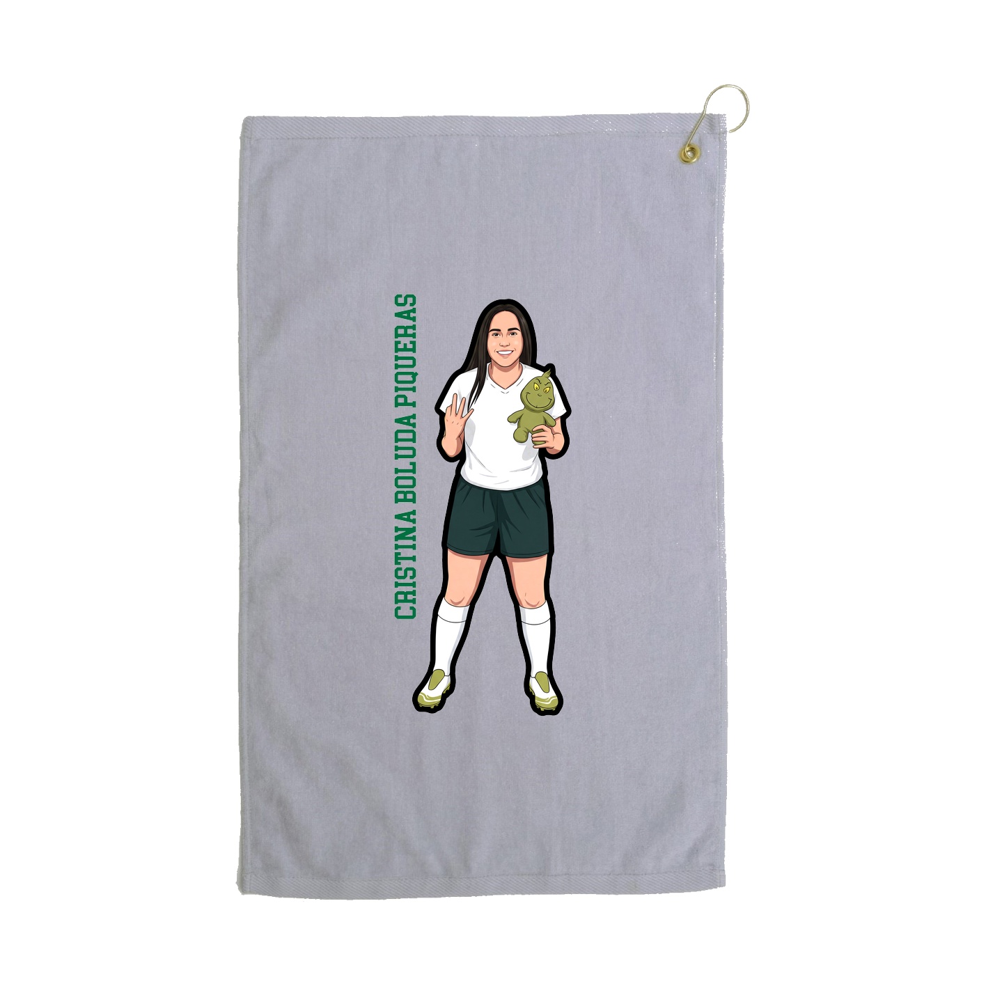 Golf Towel — Classic in Grey