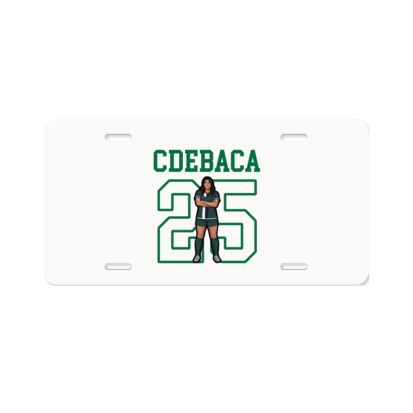 License Plate — Shirsey in Classic