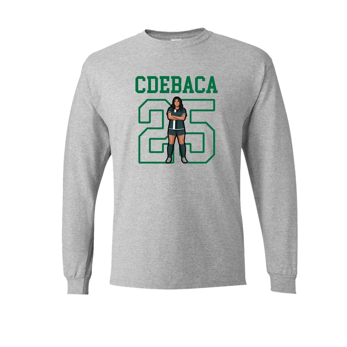 Long Sleeve Tee — Shirsey in Grey