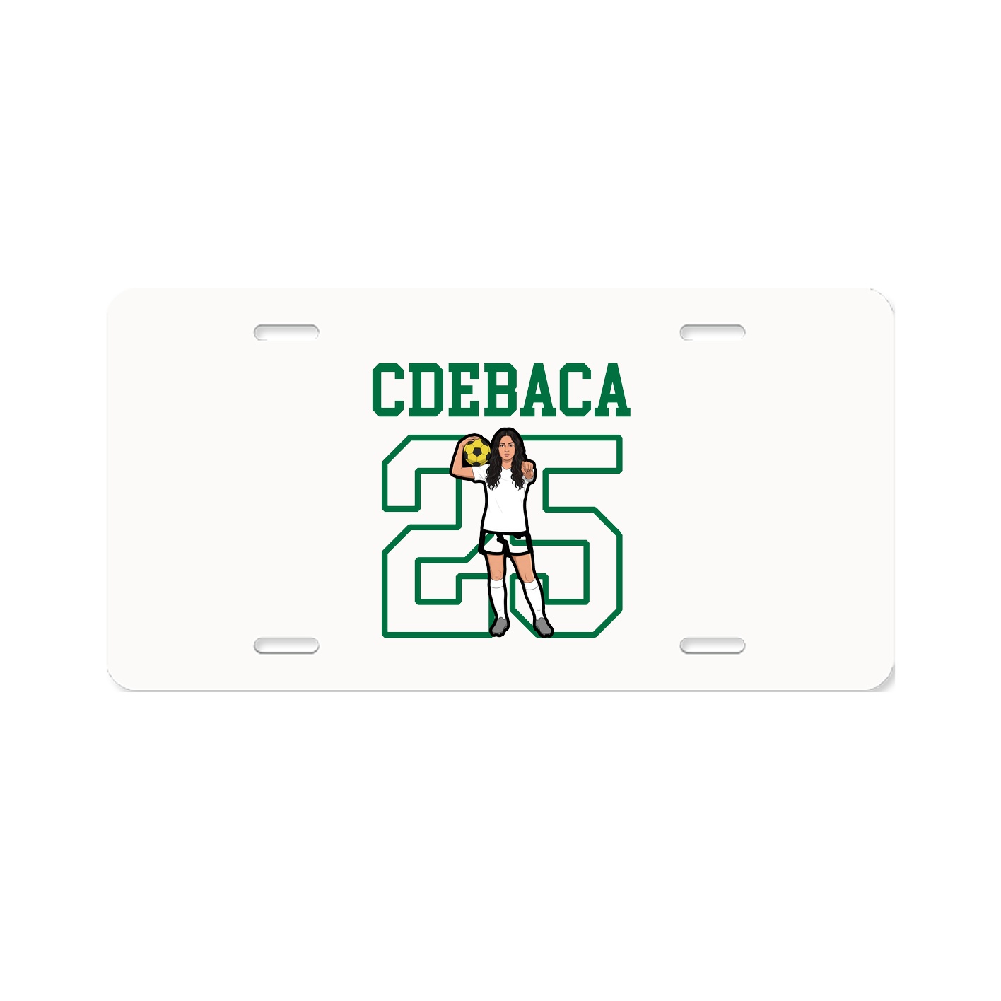 License Plate — Shirsey in Classic