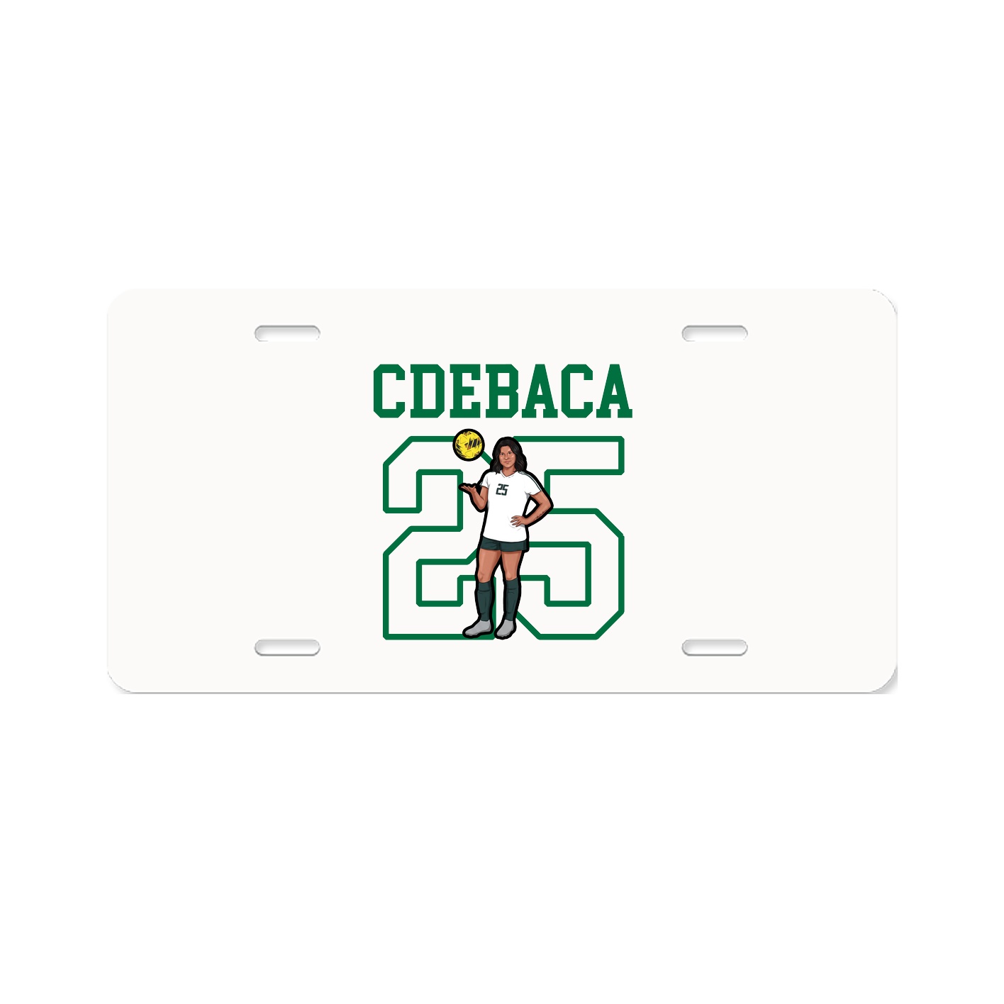 License Plate — Shirsey in Classic