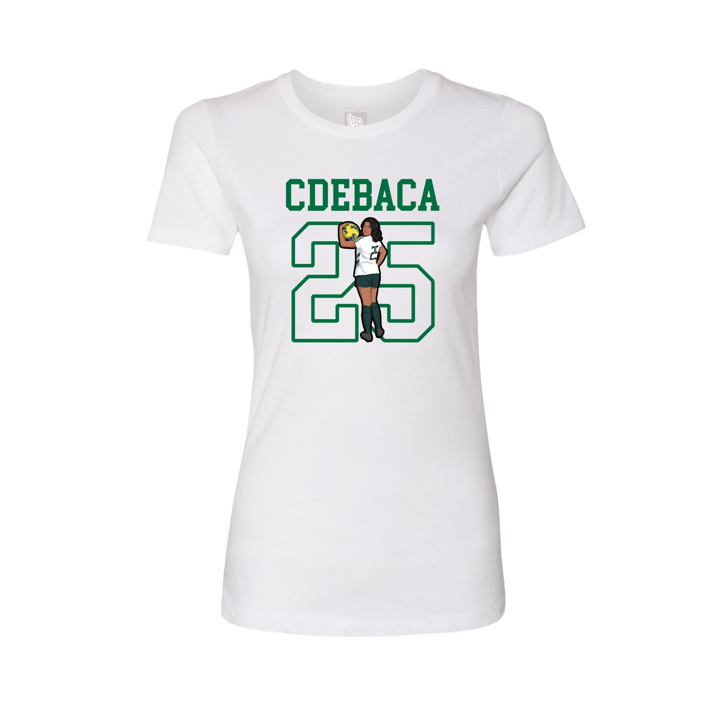Fitted Women's Tee — Shirsey in White