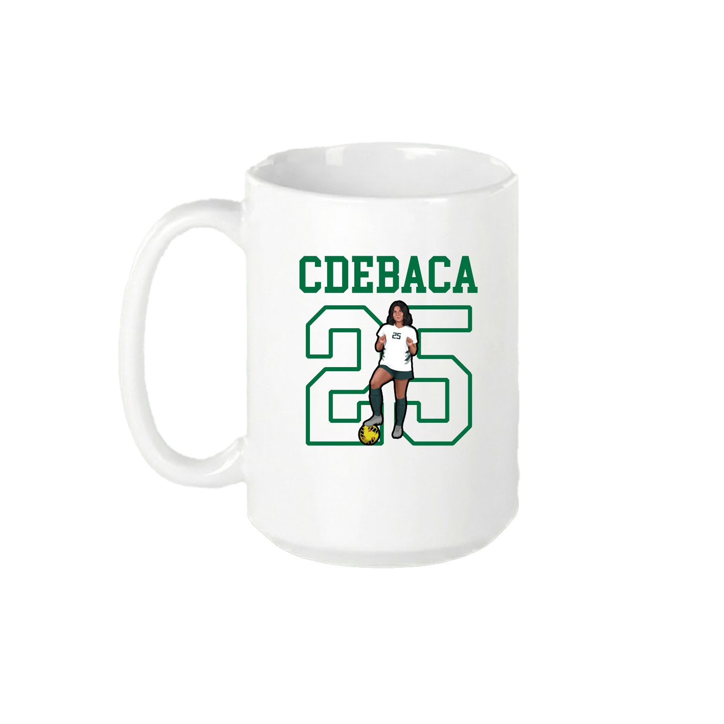 15oz Coffee Mug — Shirsey in White