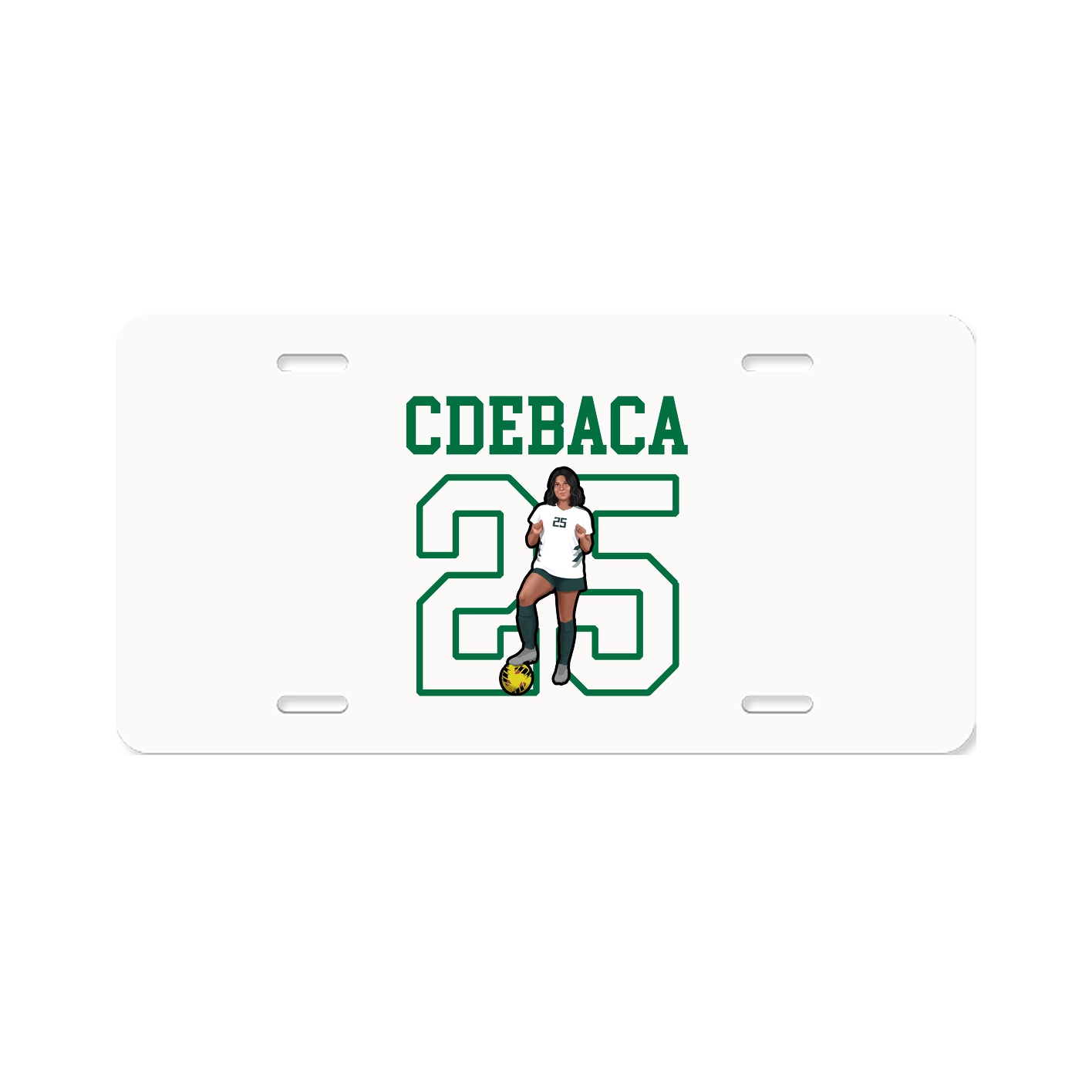 License Plate — Shirsey in Classic