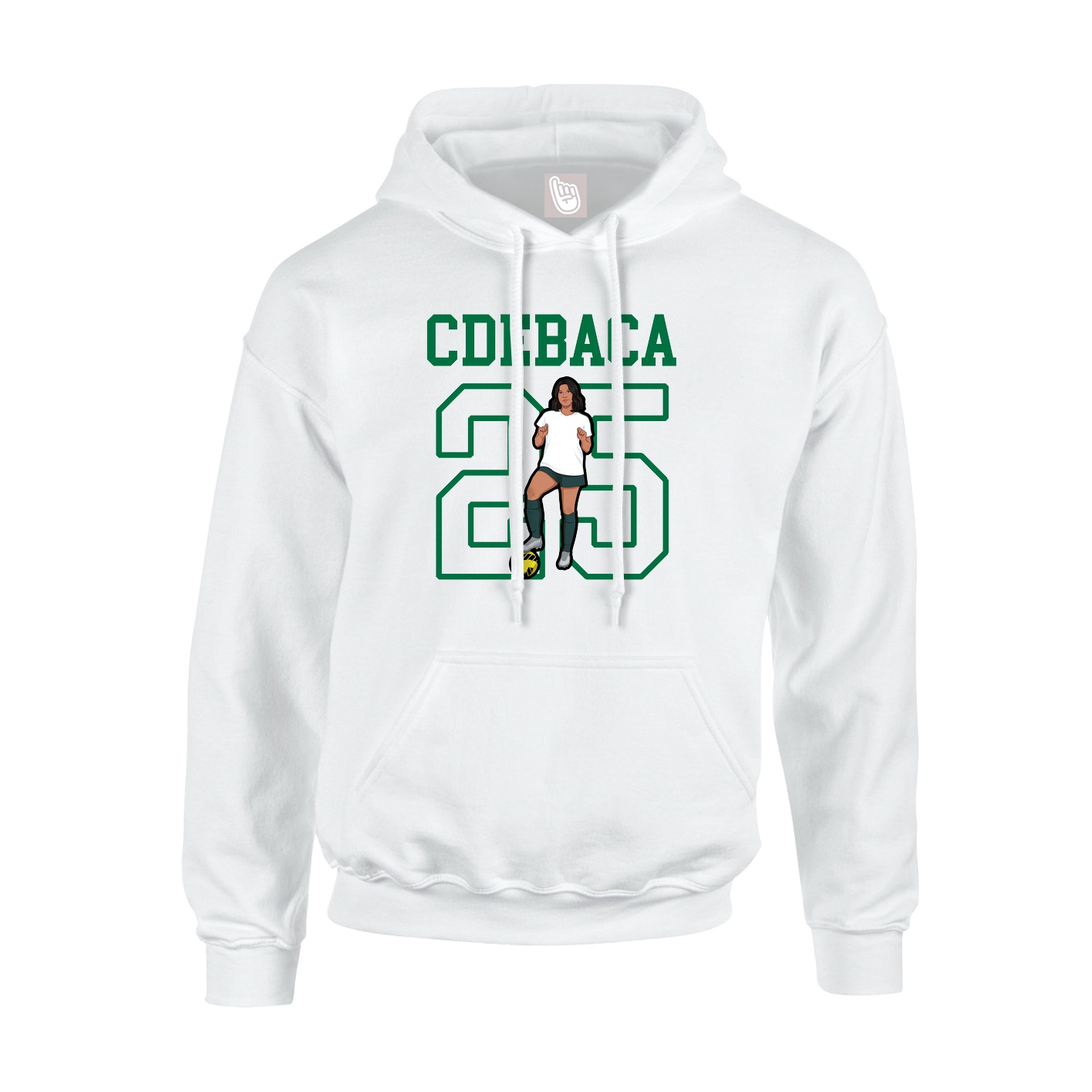 Youth Hoodie — Shirsey in White