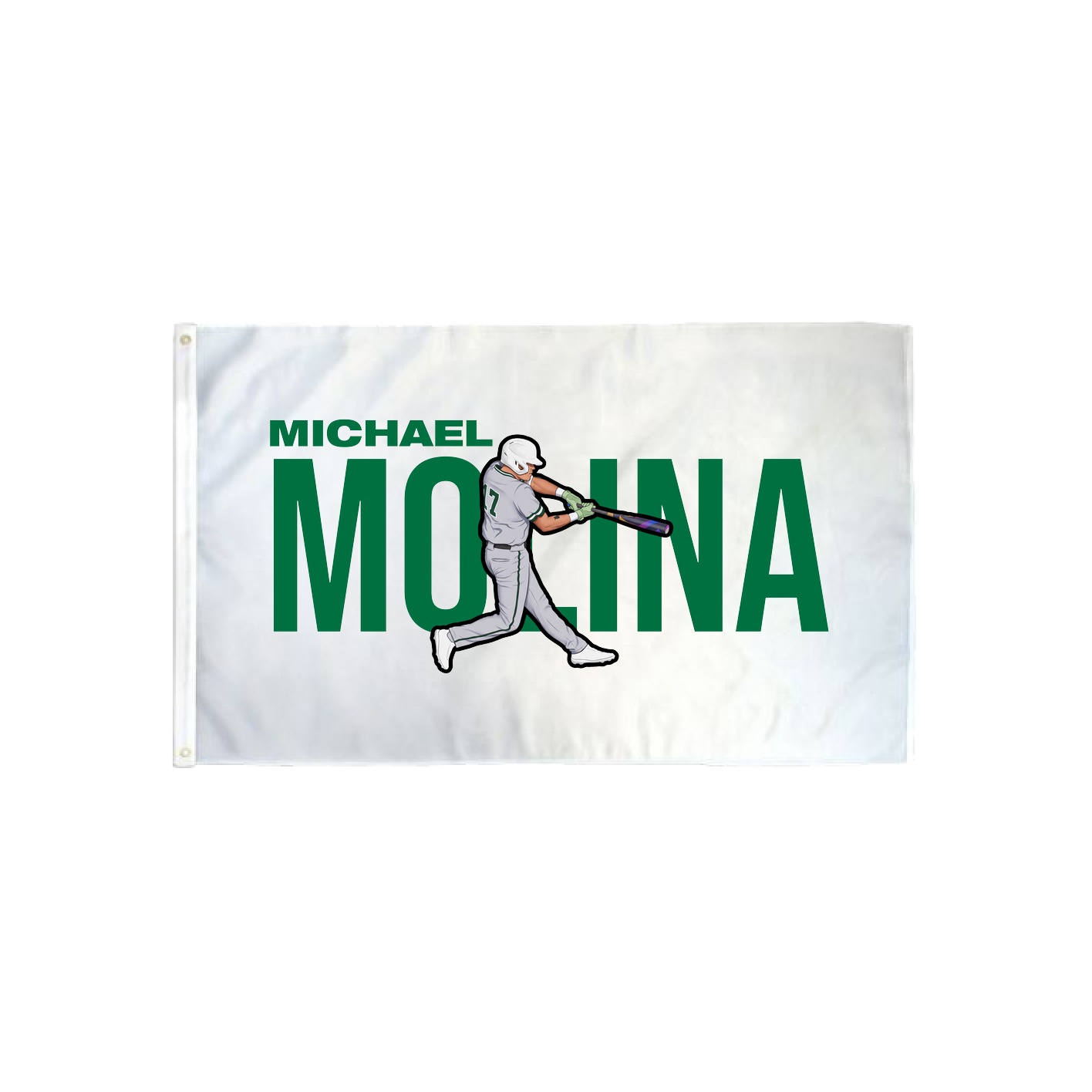 3x5 Flag — Player Name in Classic