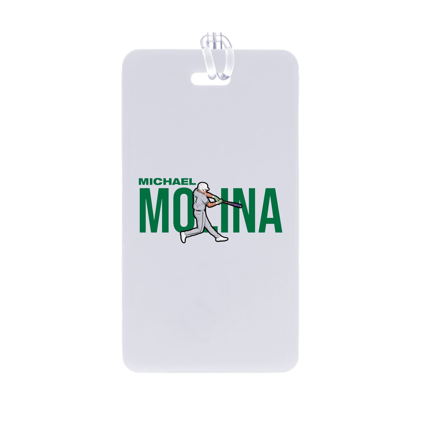 Bag Tag — Player Name in Classic
