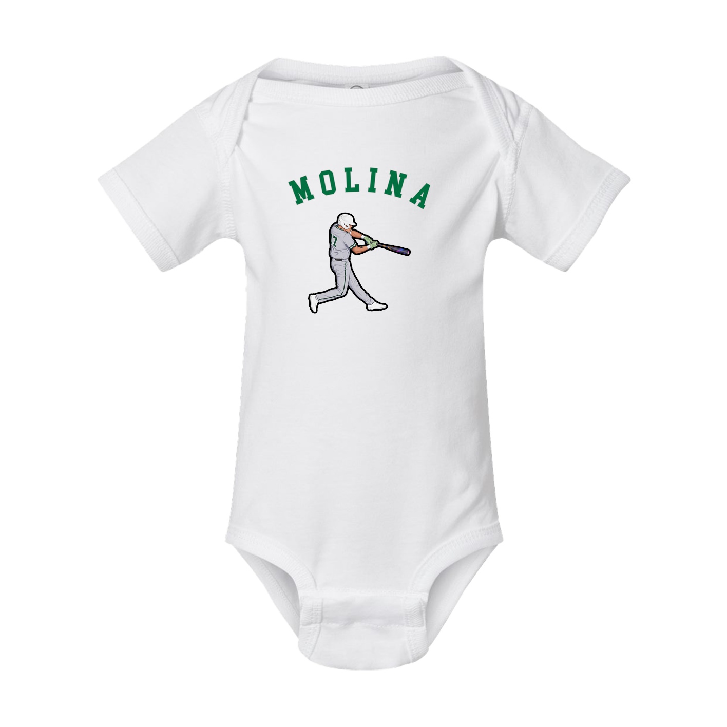 Baby Onesie — Shirsey Arch in White