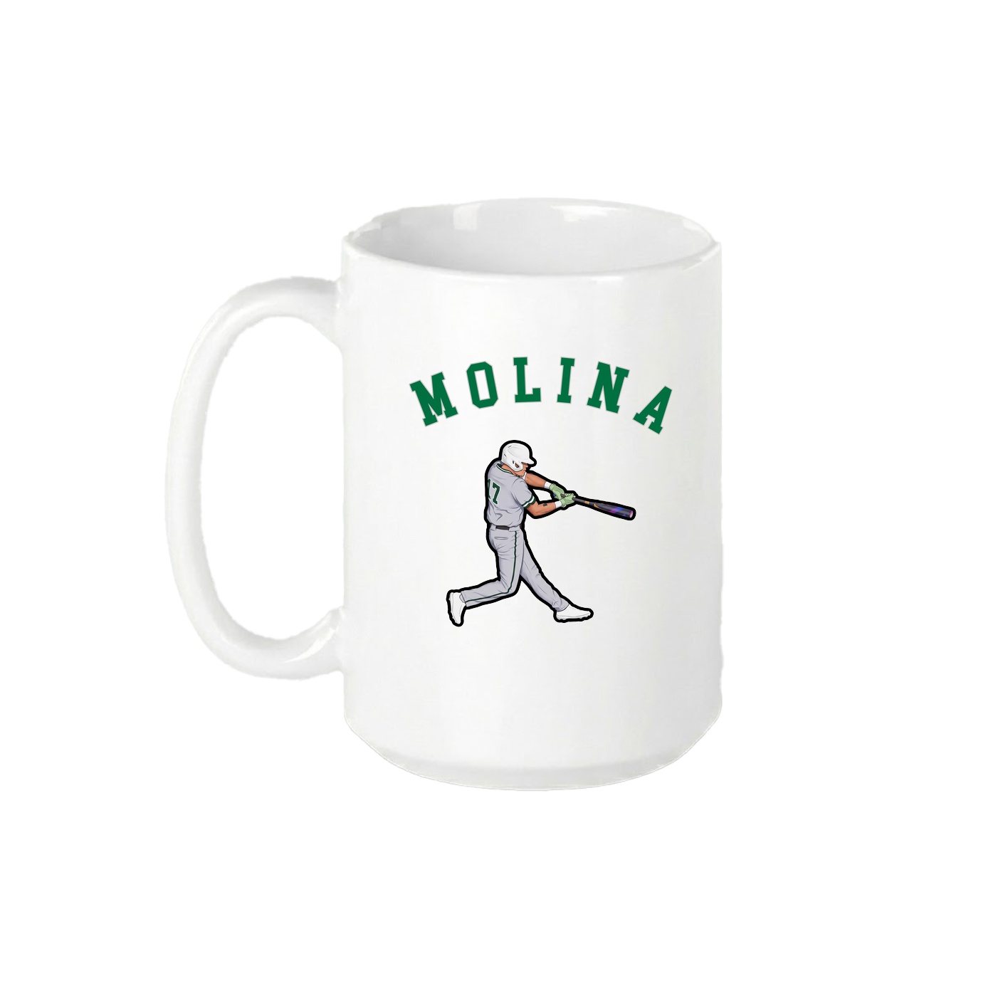 15oz Coffee Mug — Shirsey Arch in White