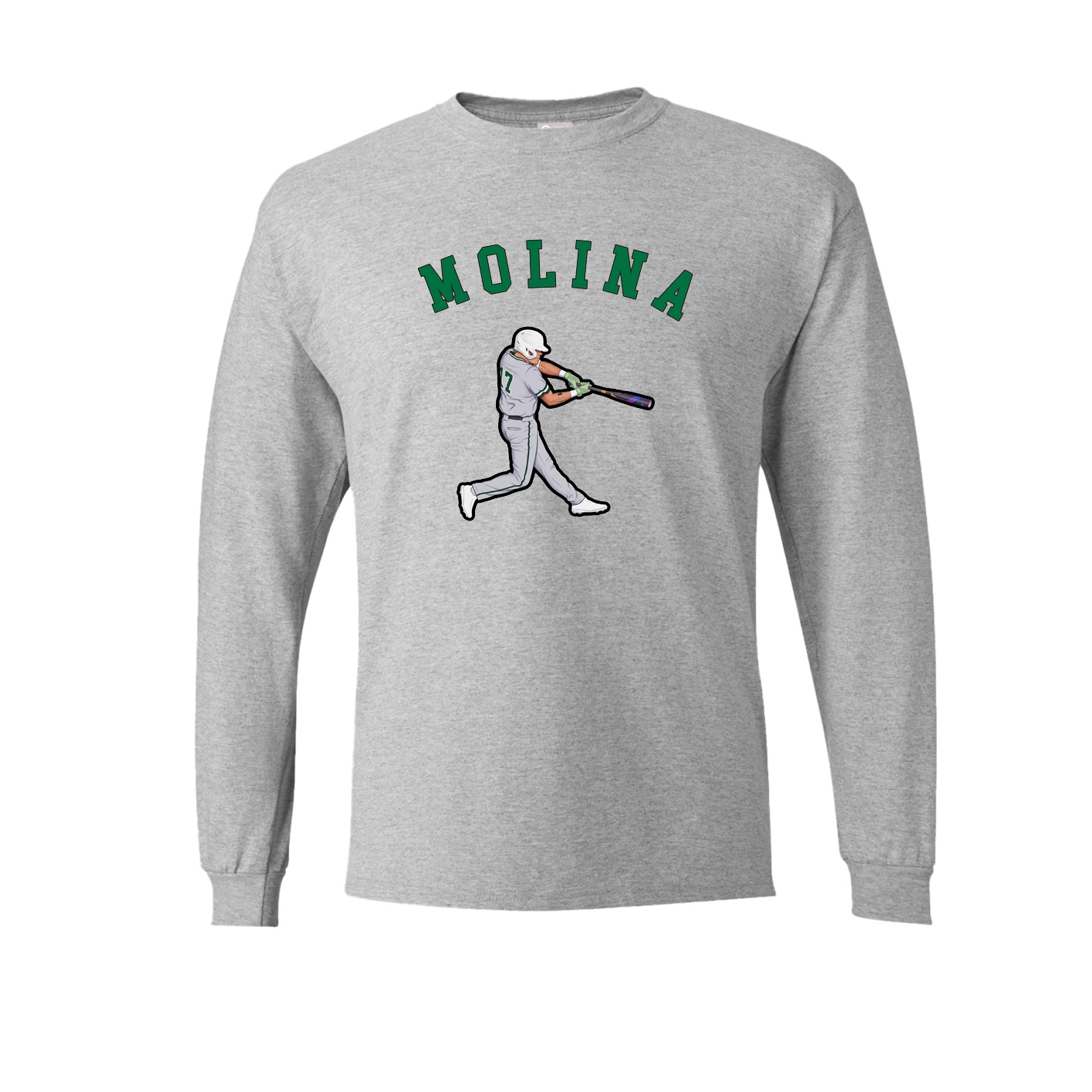 Long Sleeve Tee — Shirsey Arch in Grey