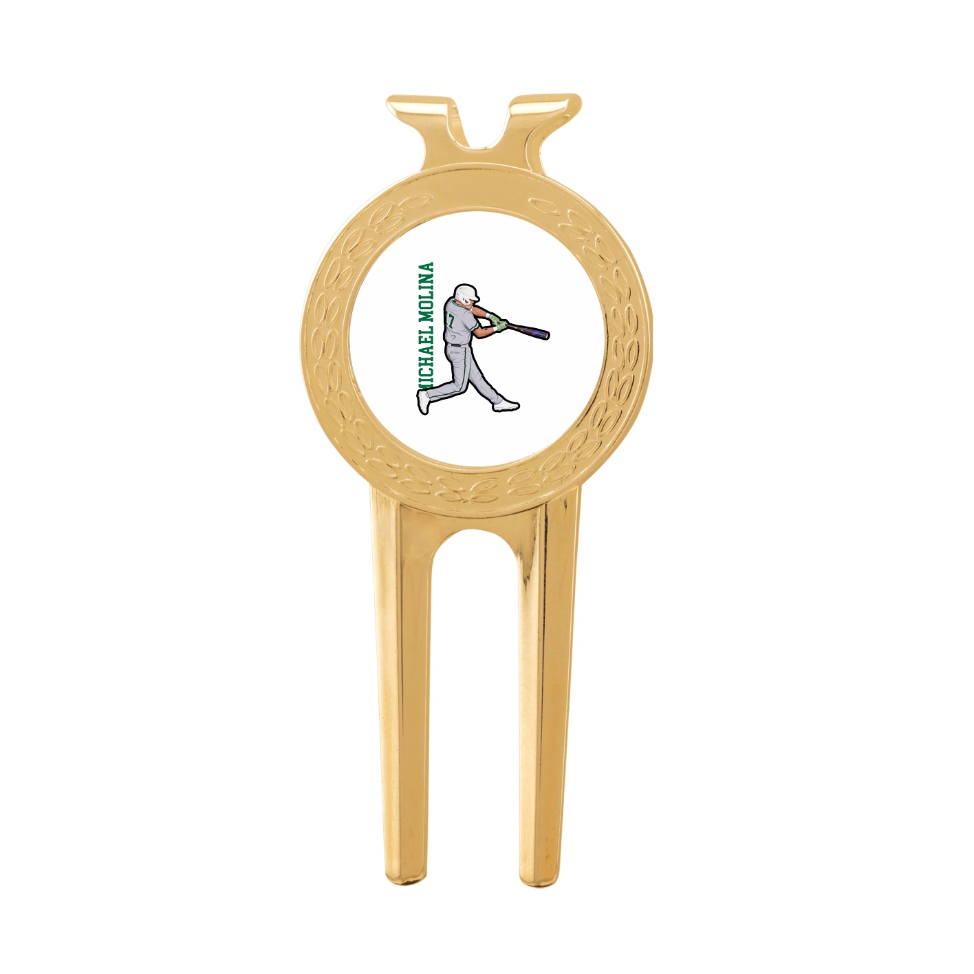 Divot Tool with Ball Marker — Name Vertical in Classic