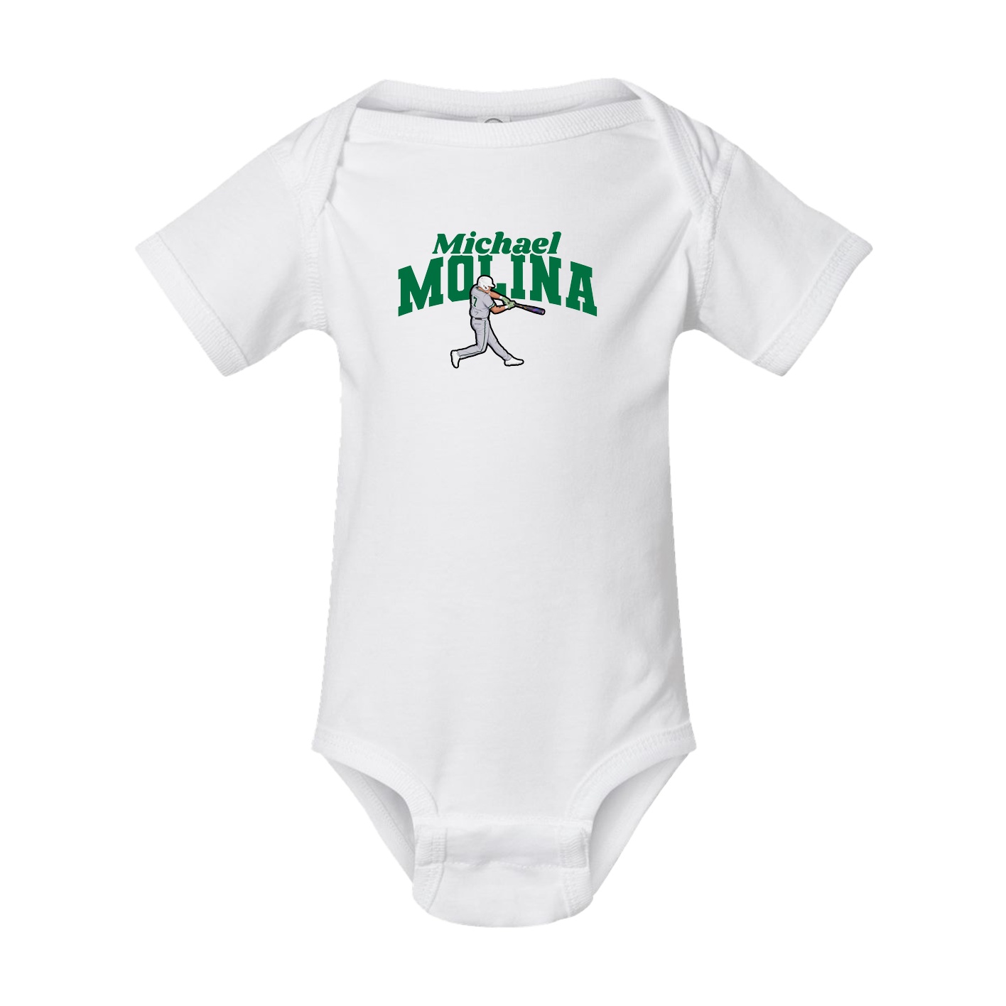Baby Onesie — Signature Arch in White