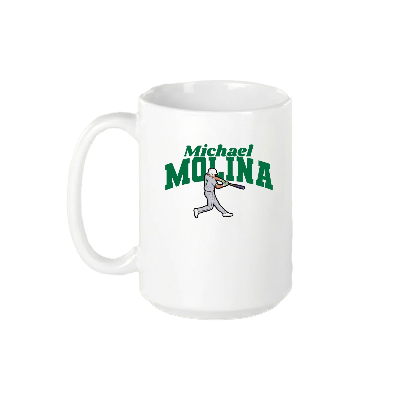15oz Coffee Mug — Signature Arch in White
