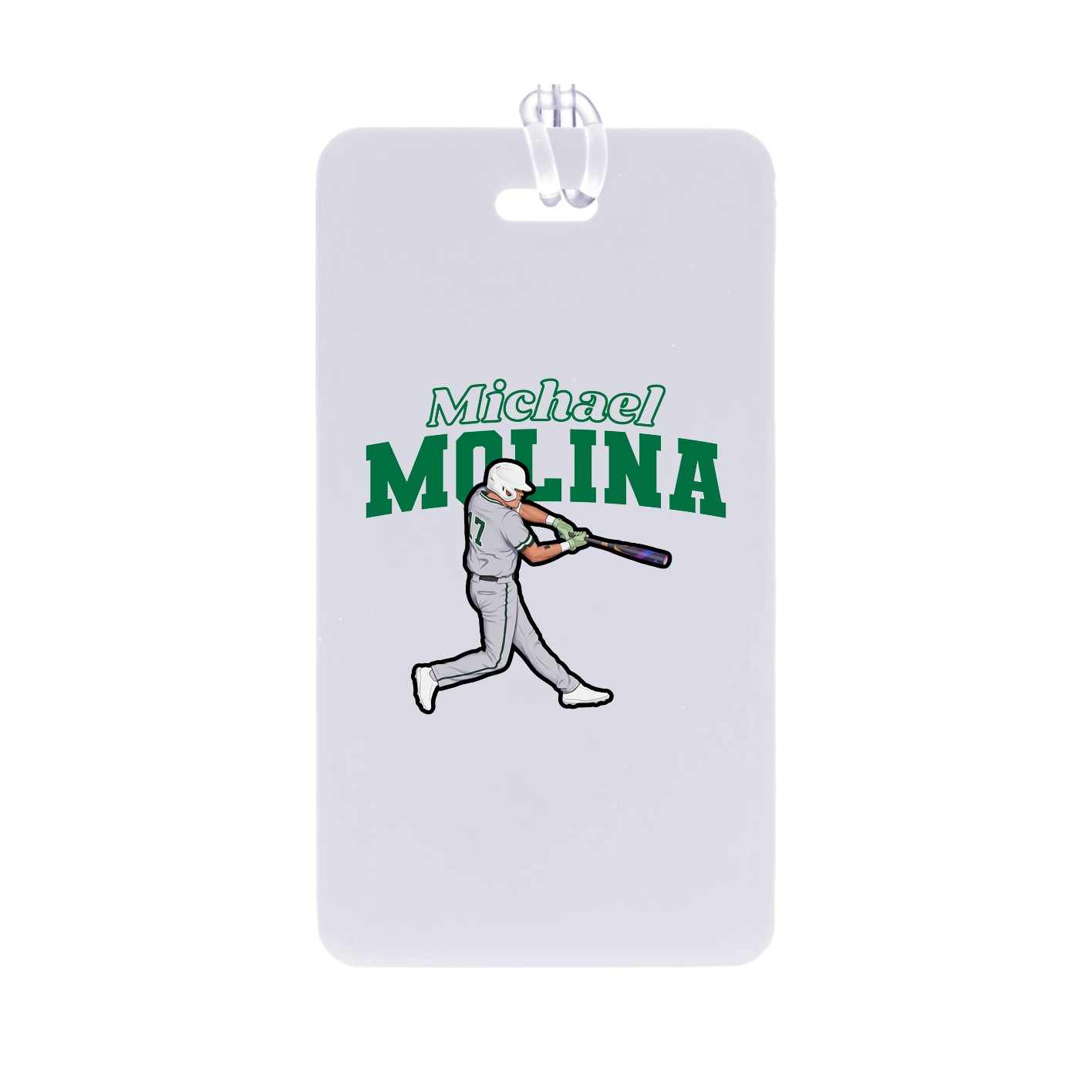 Bag Tag — Name Arch in Classic