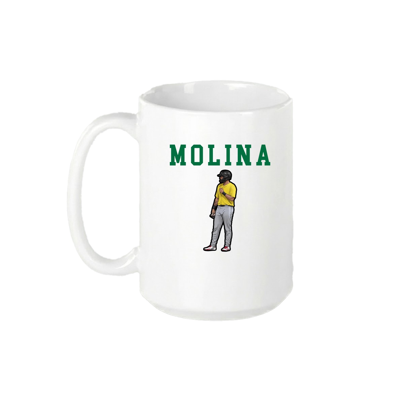 15oz Coffee Mug — Shirsey in White