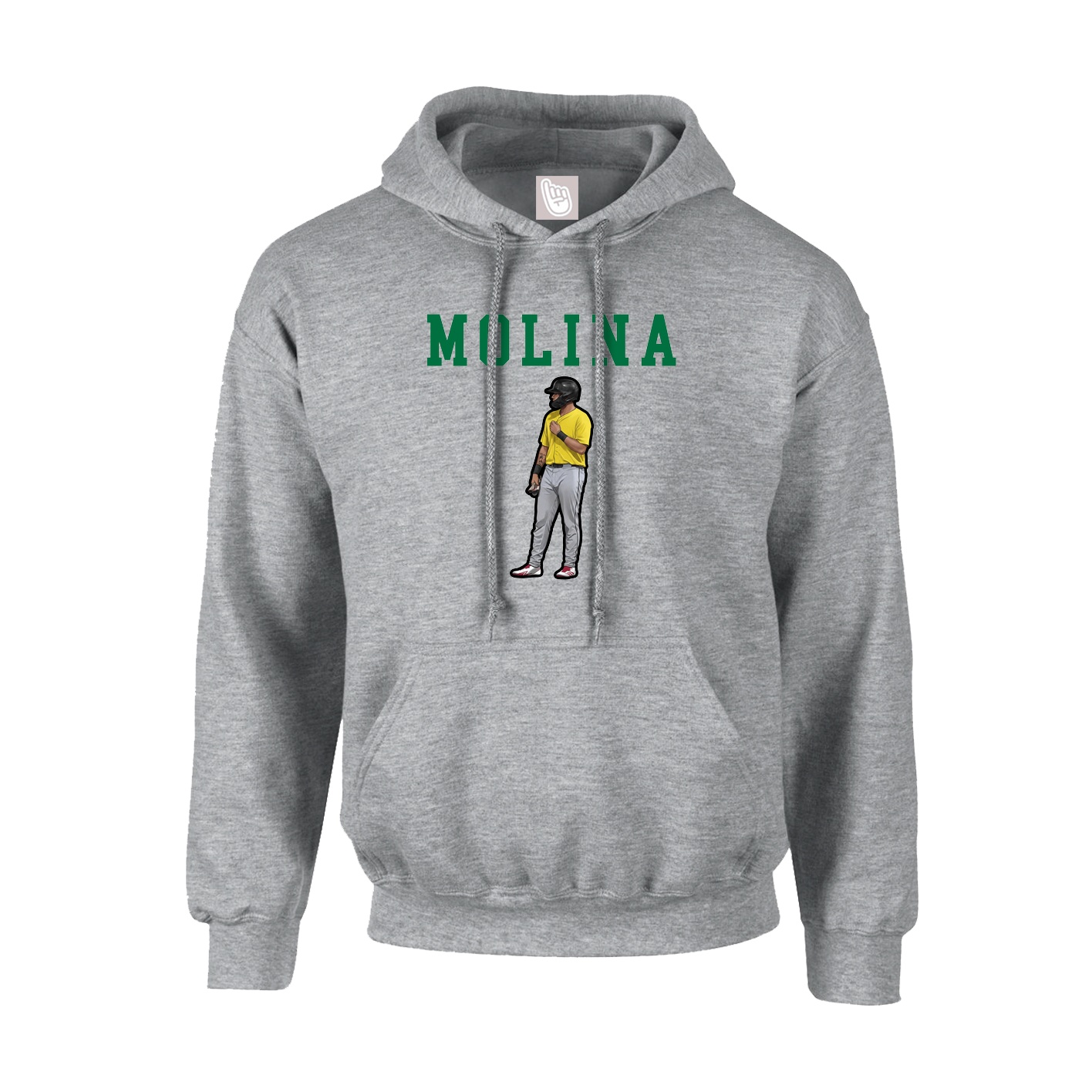 Hoodie — Shirsey in Grey