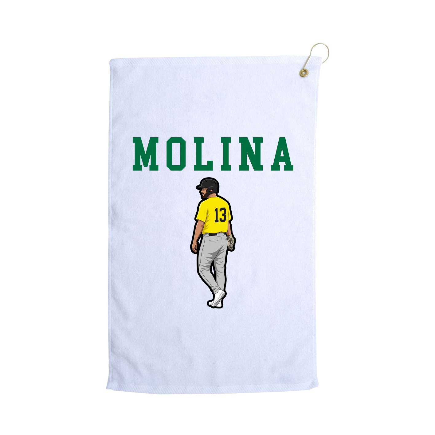 Golf Towel — Shirsey in White