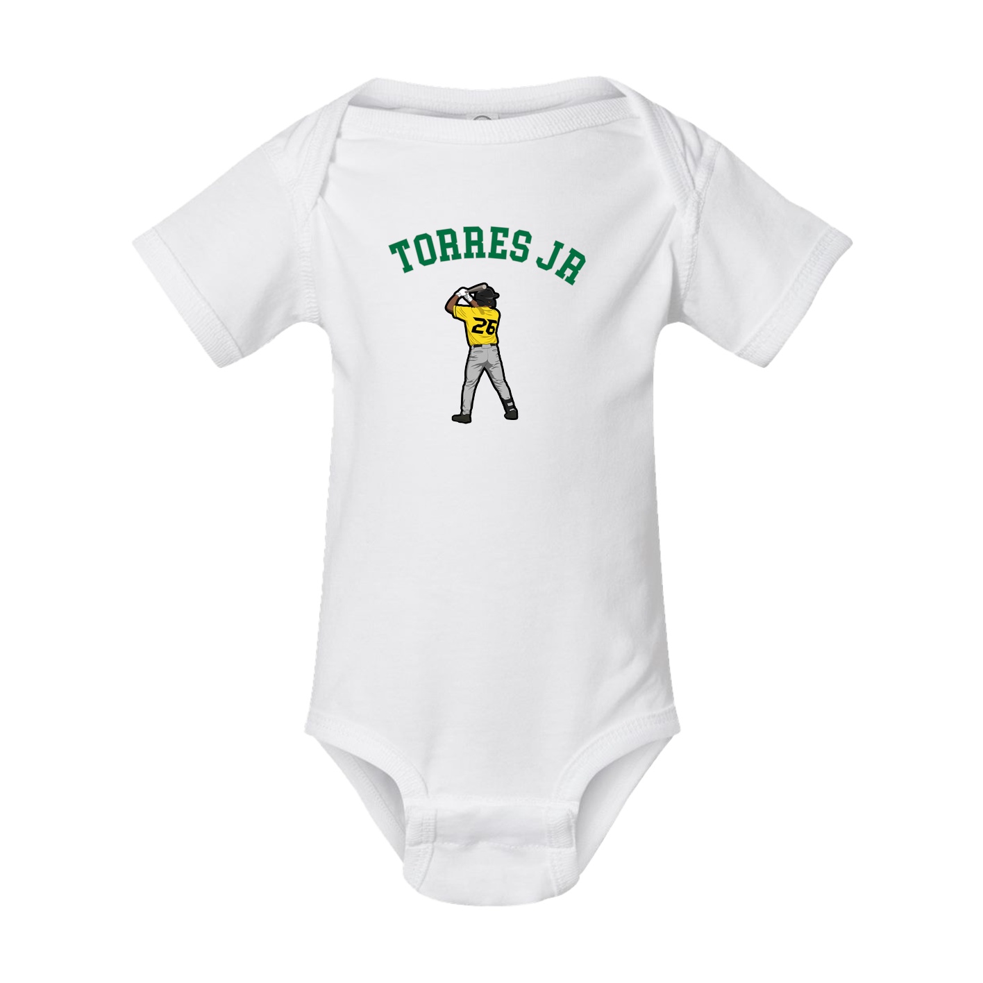 Baby Onesie — Shirsey Arch in White