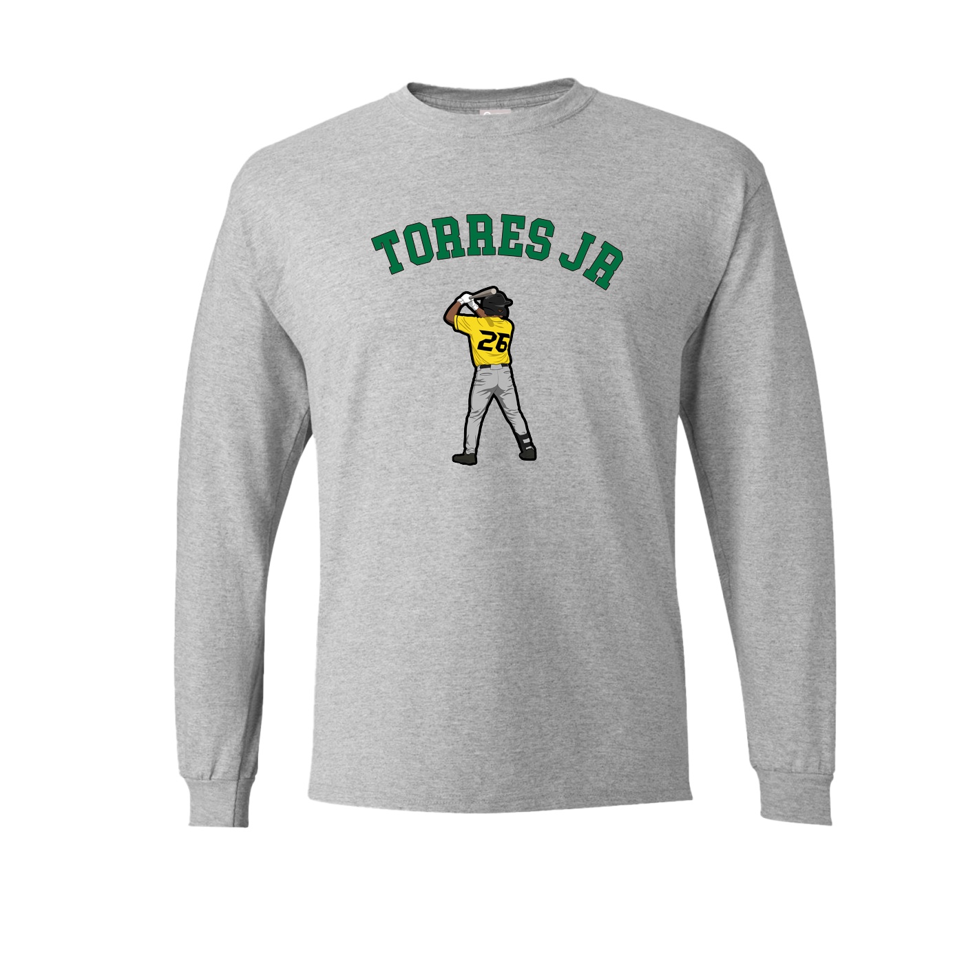 Long Sleeve Tee — Shirsey Arch in Grey