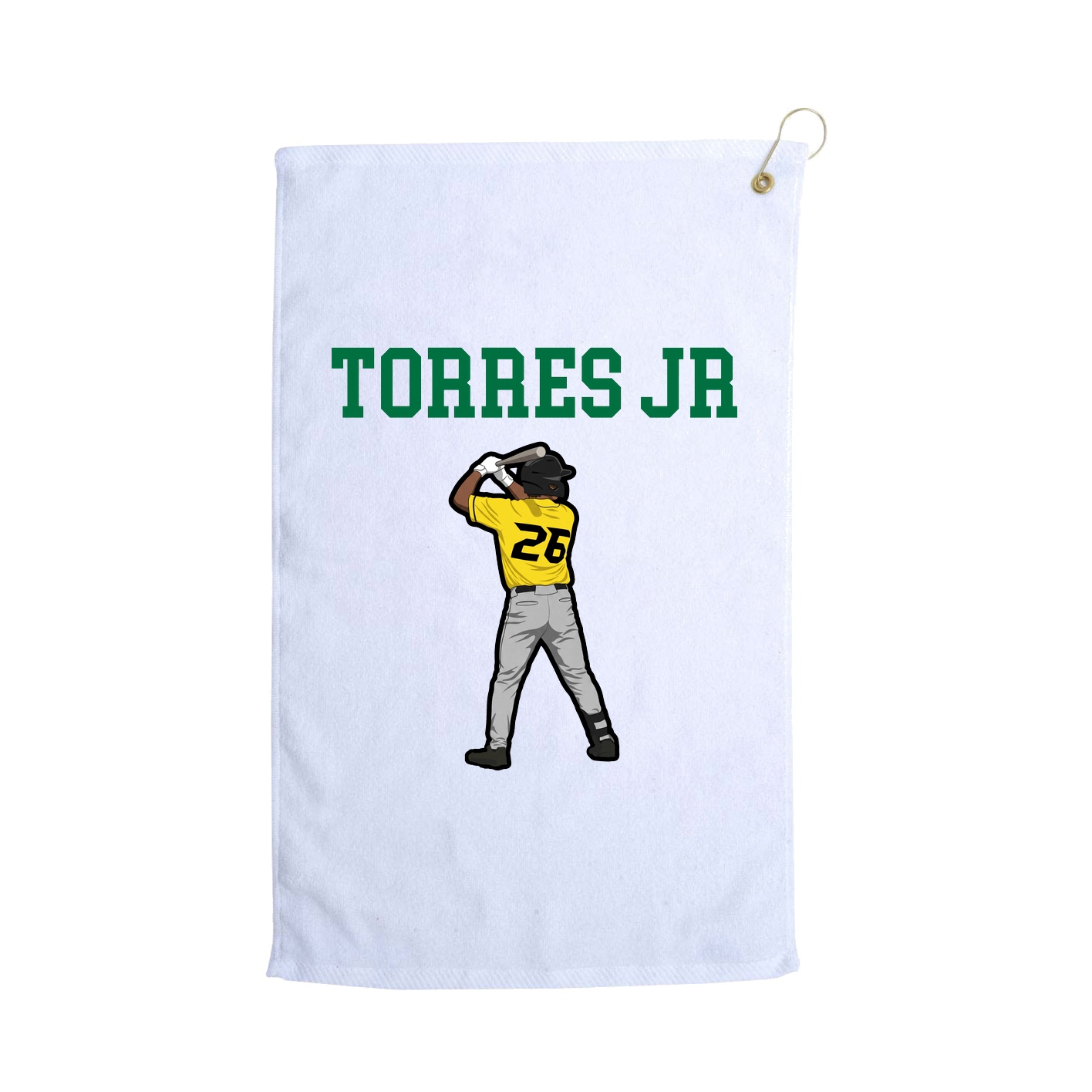 Golf Towel — Shirsey in White