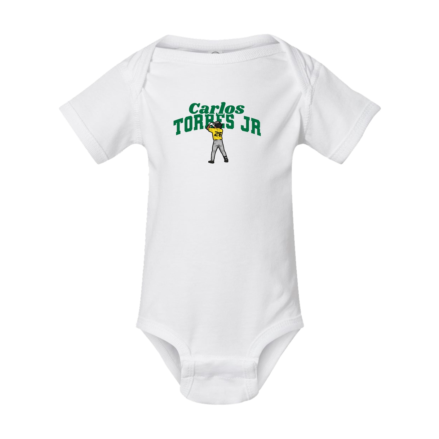 Baby Onesie — Signature Arch in White