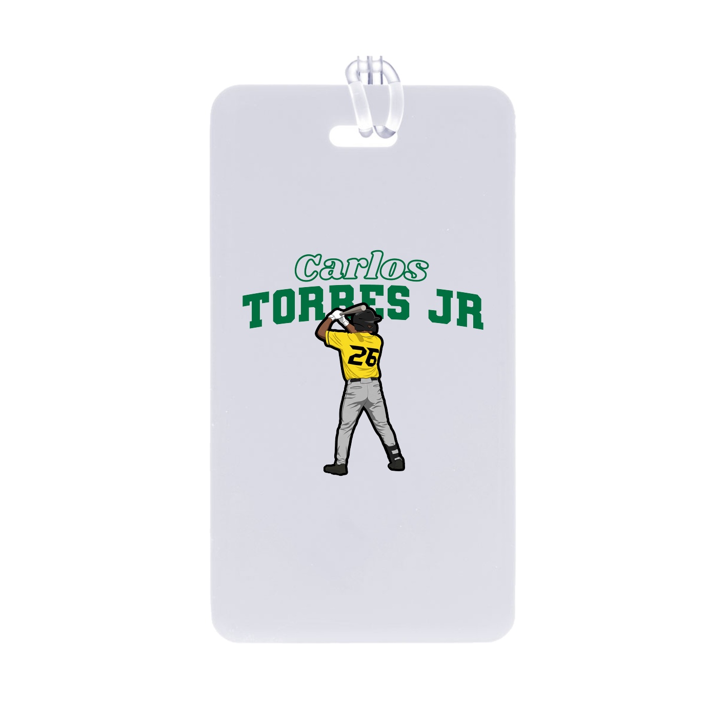 Bag Tag — Name Arch in Classic