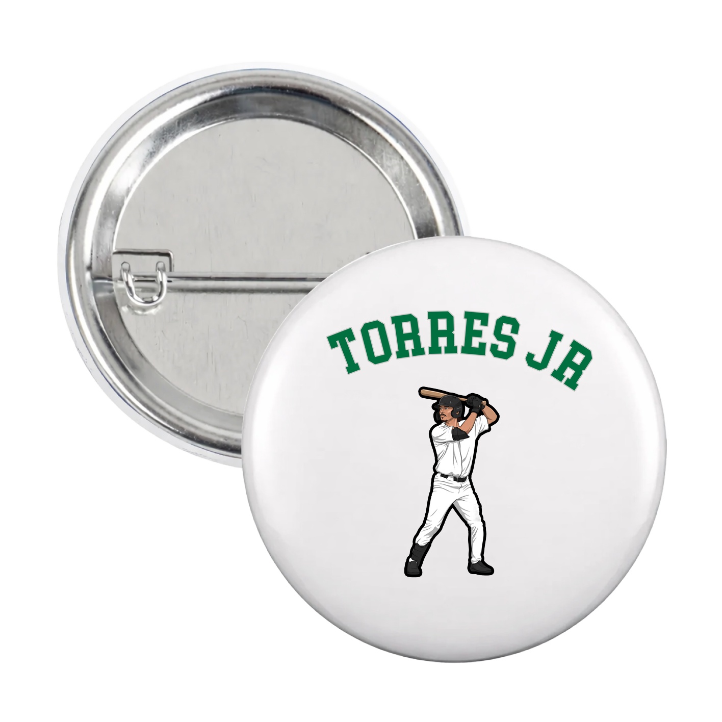 Game Day Button — Shirsey Arch in White