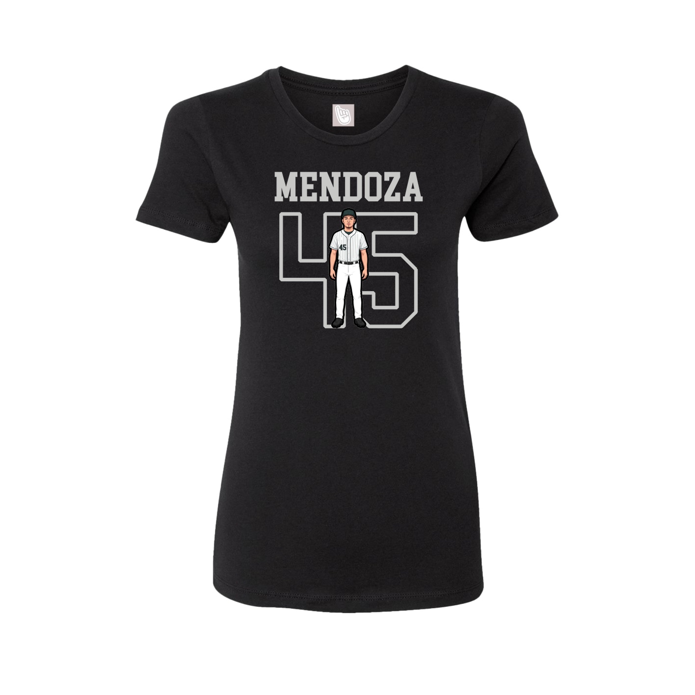 Fitted Women's Tee — Shirsey in Black